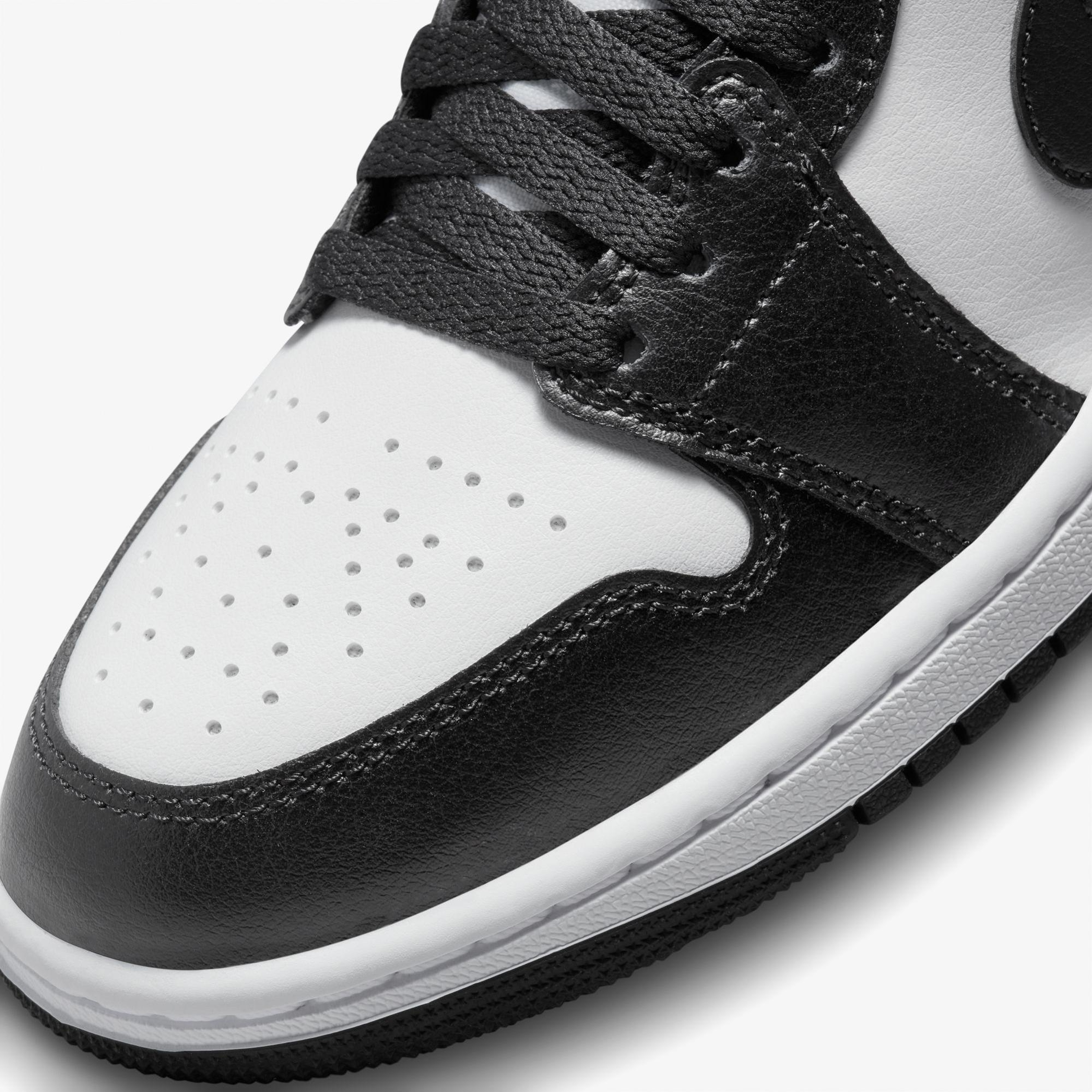 Jordan Air 1 Mid Kadın Siyah Spor Ayakkabı
