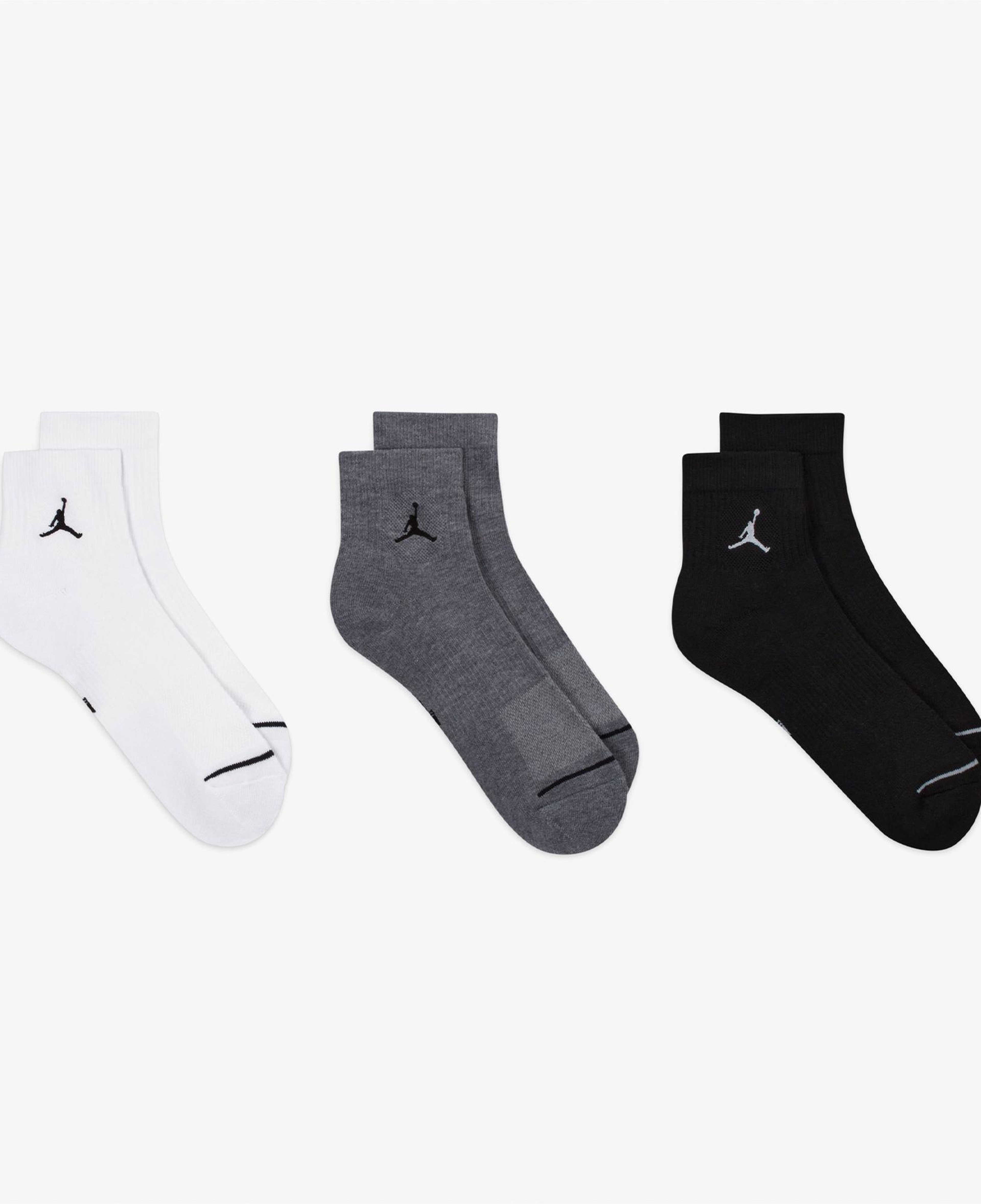 Jordan Cush Poly 3' lü Unisex Renkli Çorap