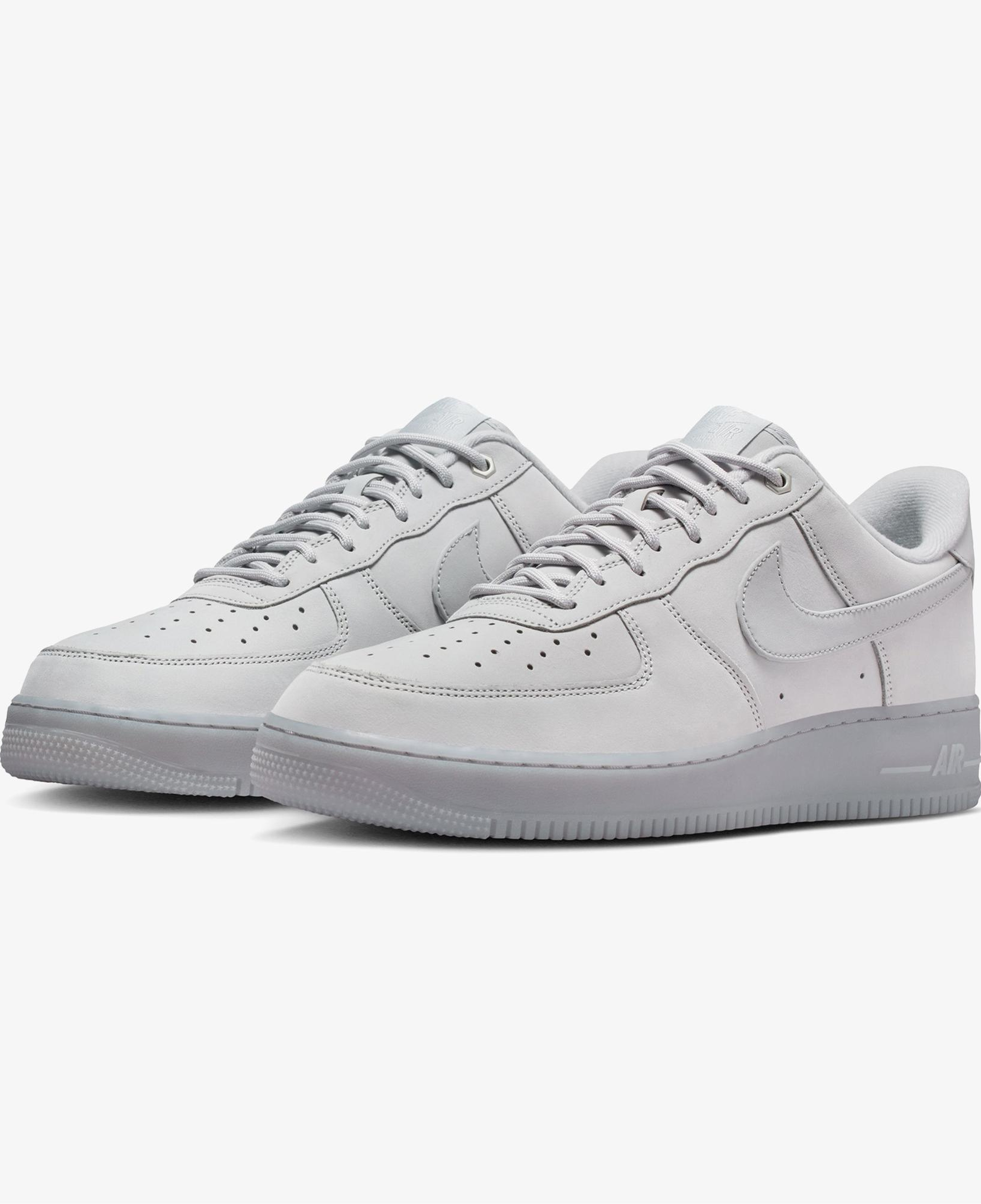 Nike Air Force 1 '07 WB Erkek Gri Spor Ayakkabı