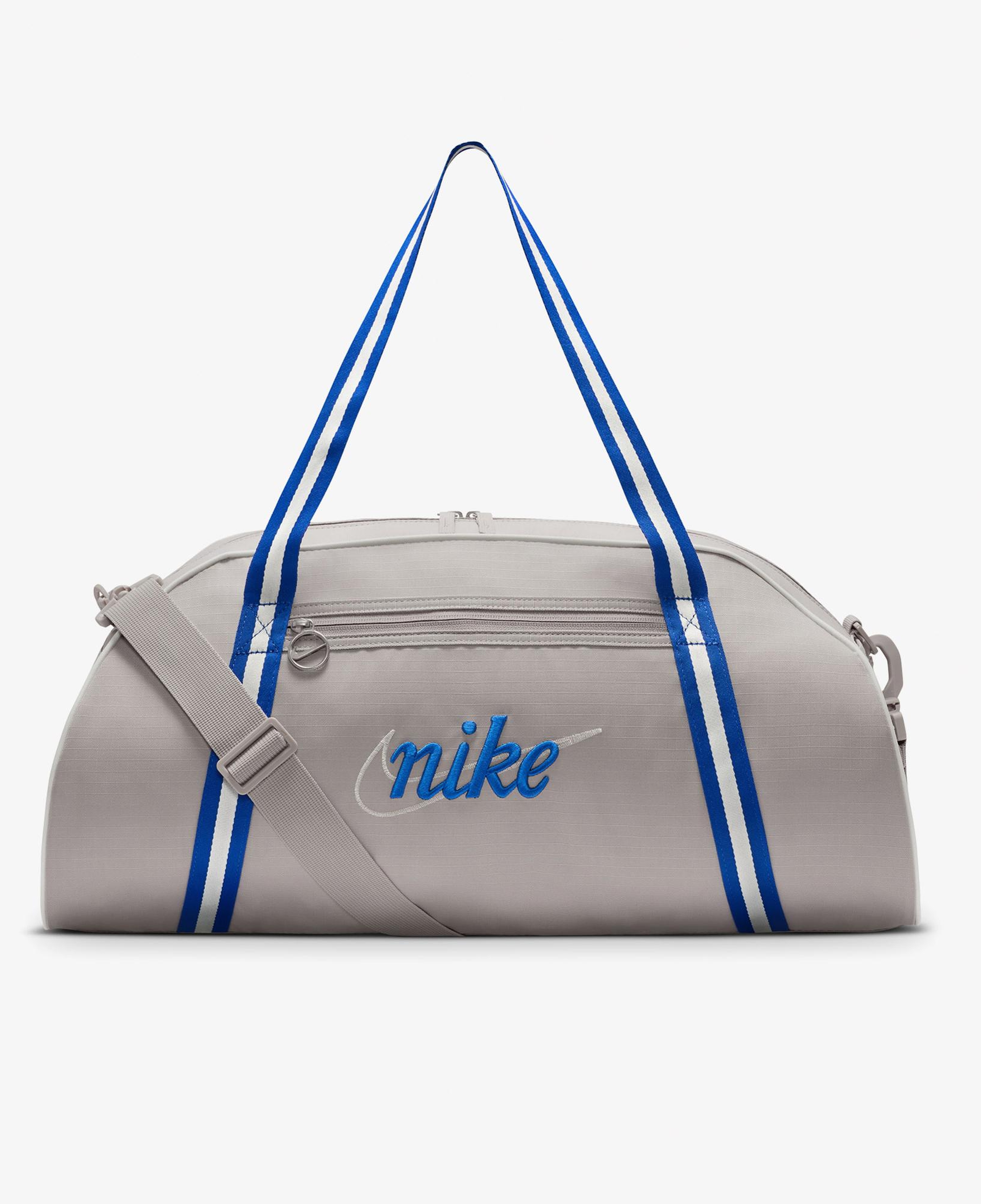Nike Gym Club Retro Kadın Gri Spor Çantası