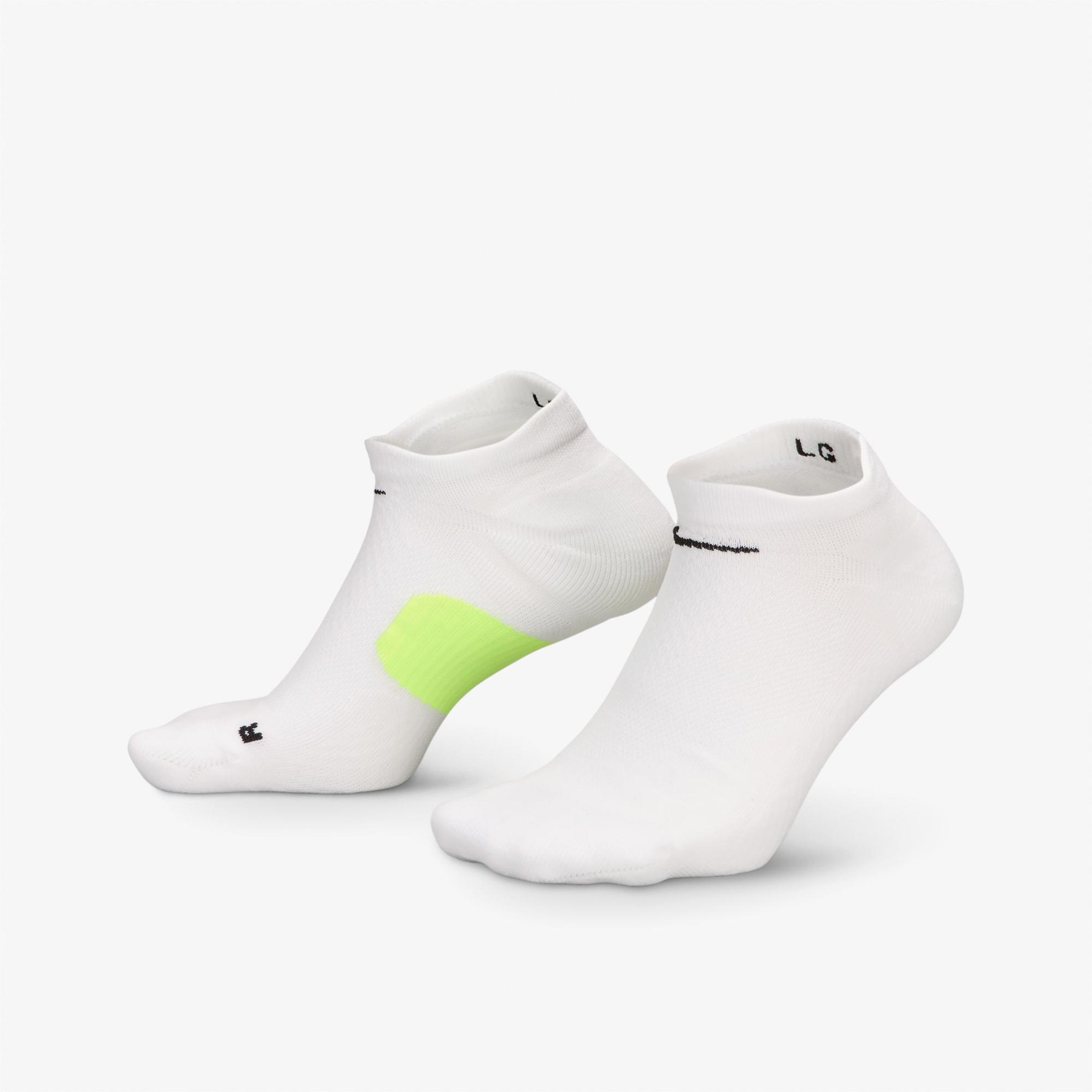 Nike Running Midweight Unisex Beyaz Çorap