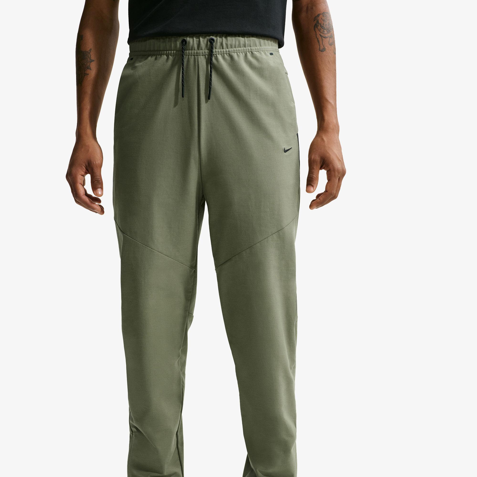 Nike Tech Shori Knit Erkek Yeşil Eşofman Altı