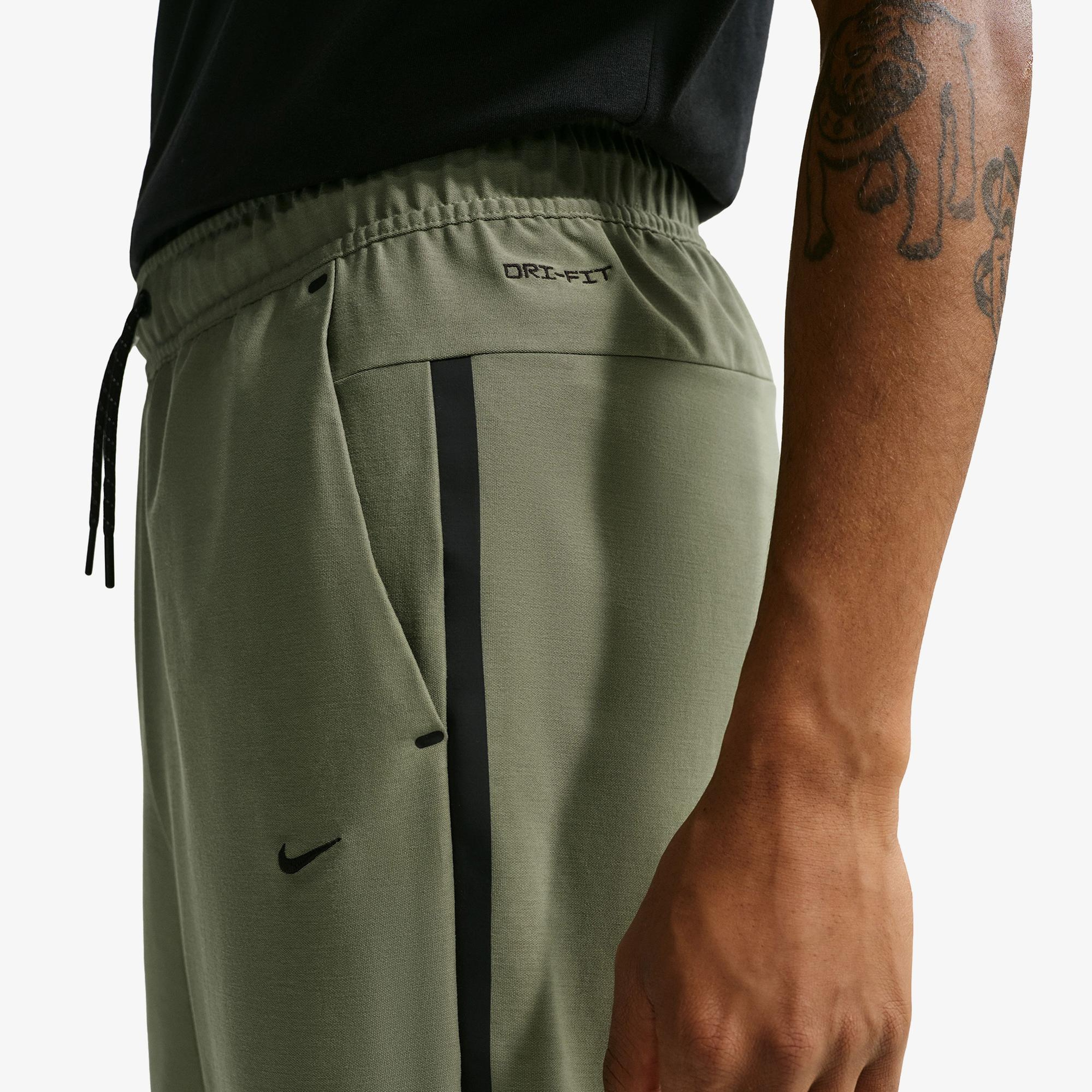 Nike Tech Shori Knit Erkek Yeşil Eşofman Altı
