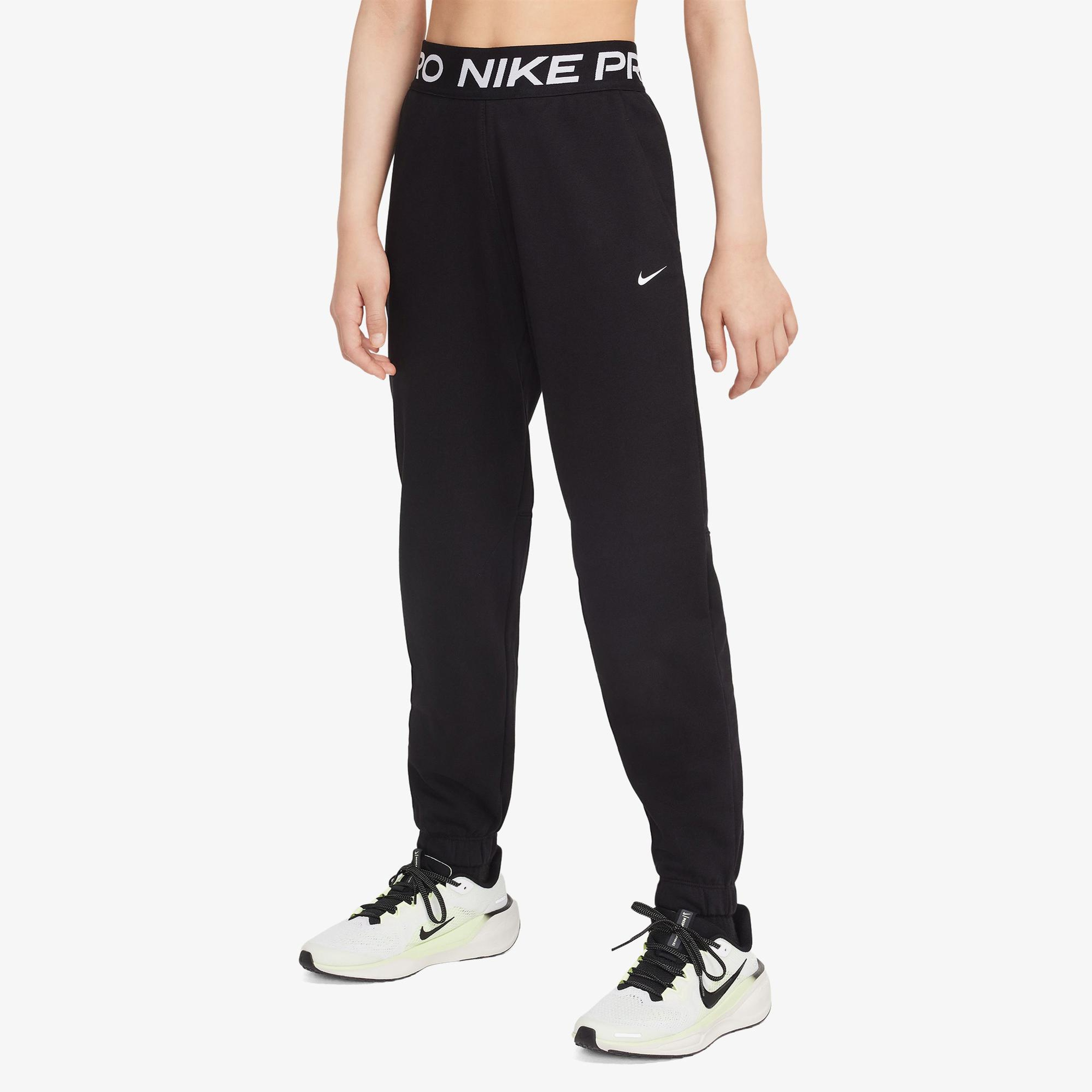 Nike Pro Dri-Fit Fleece Jogger Çocuk Siyah Eşofman Altı