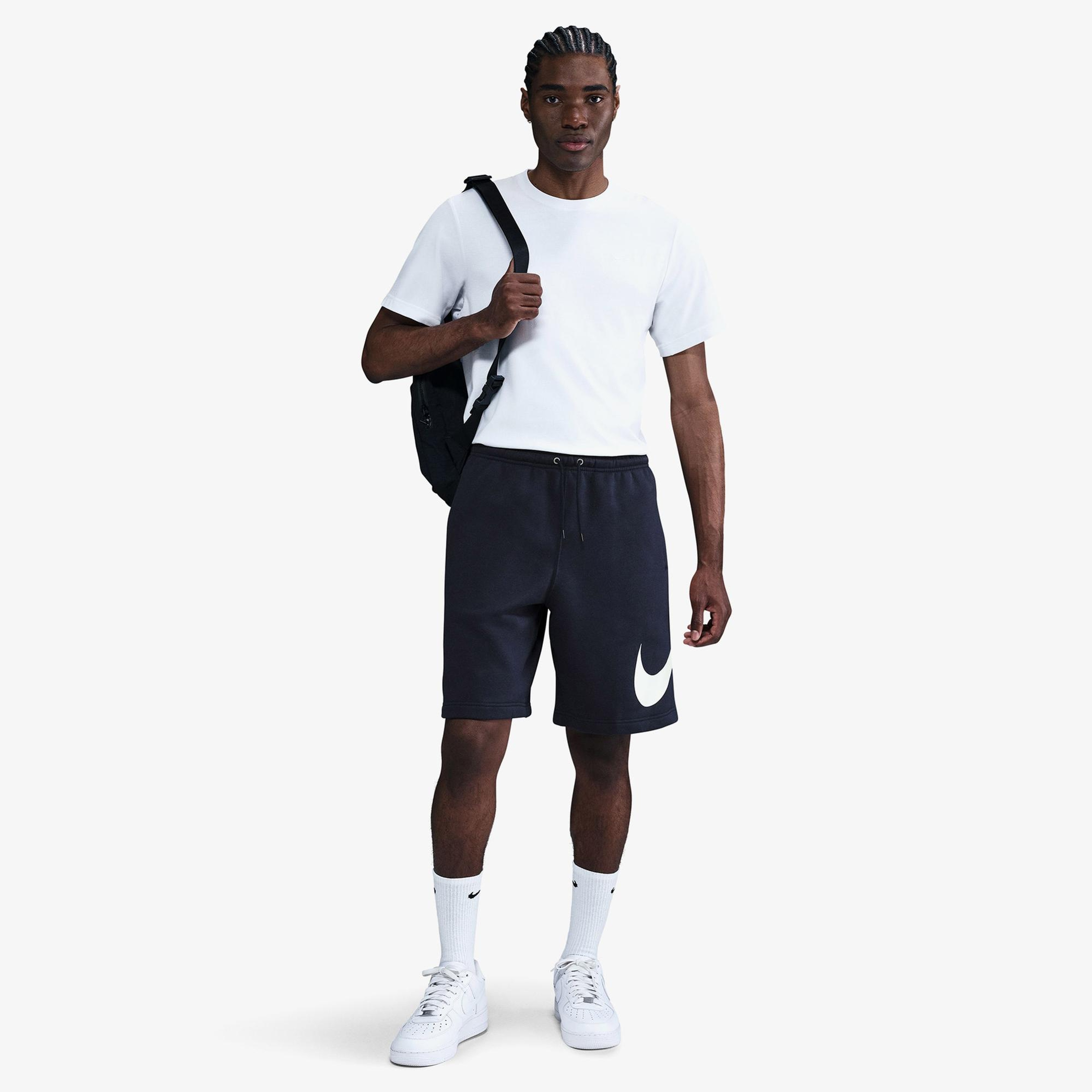 Nike Club Erkek Lacivert Şort