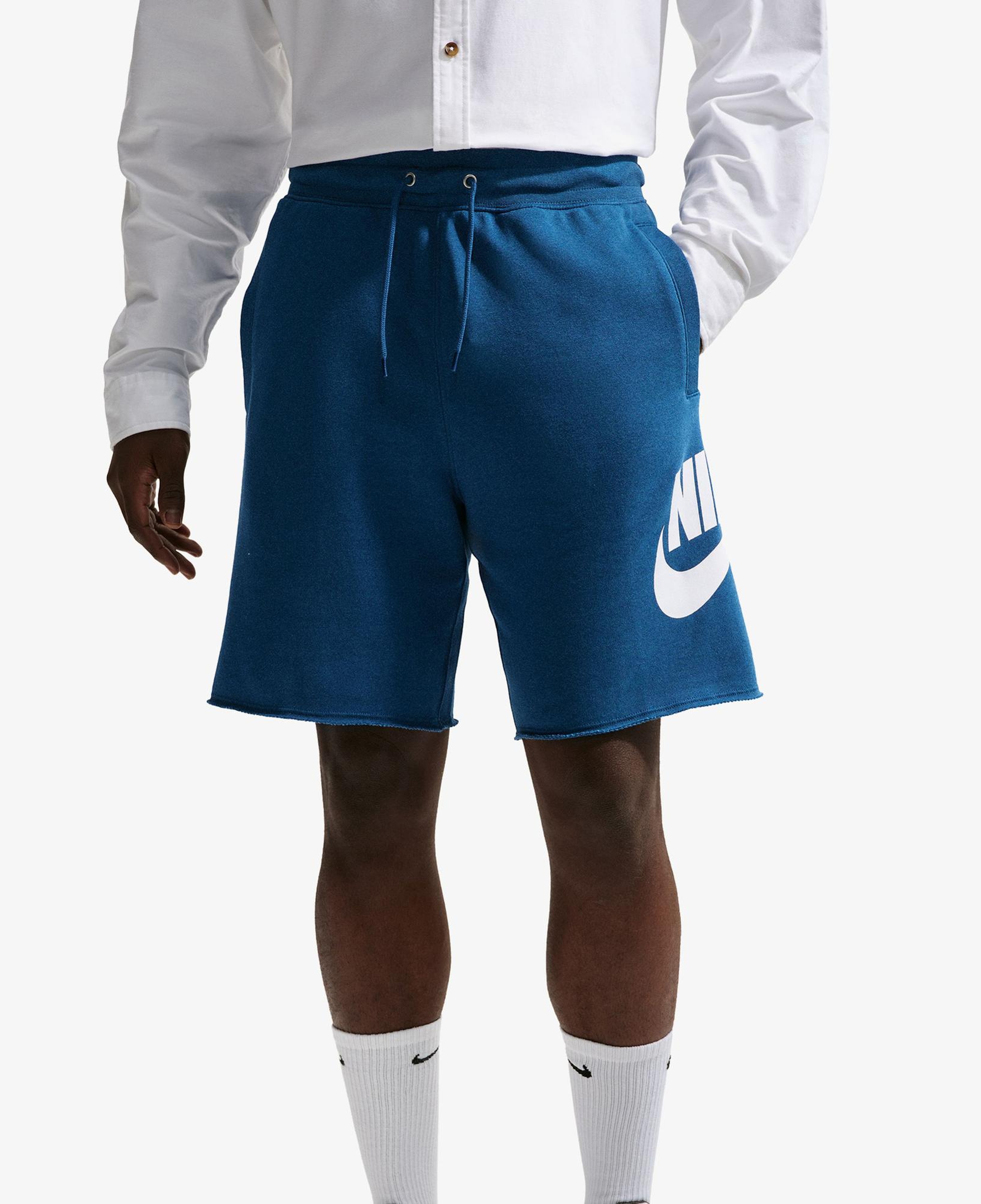 Nike Club Alumni Erkek Mavi Şort