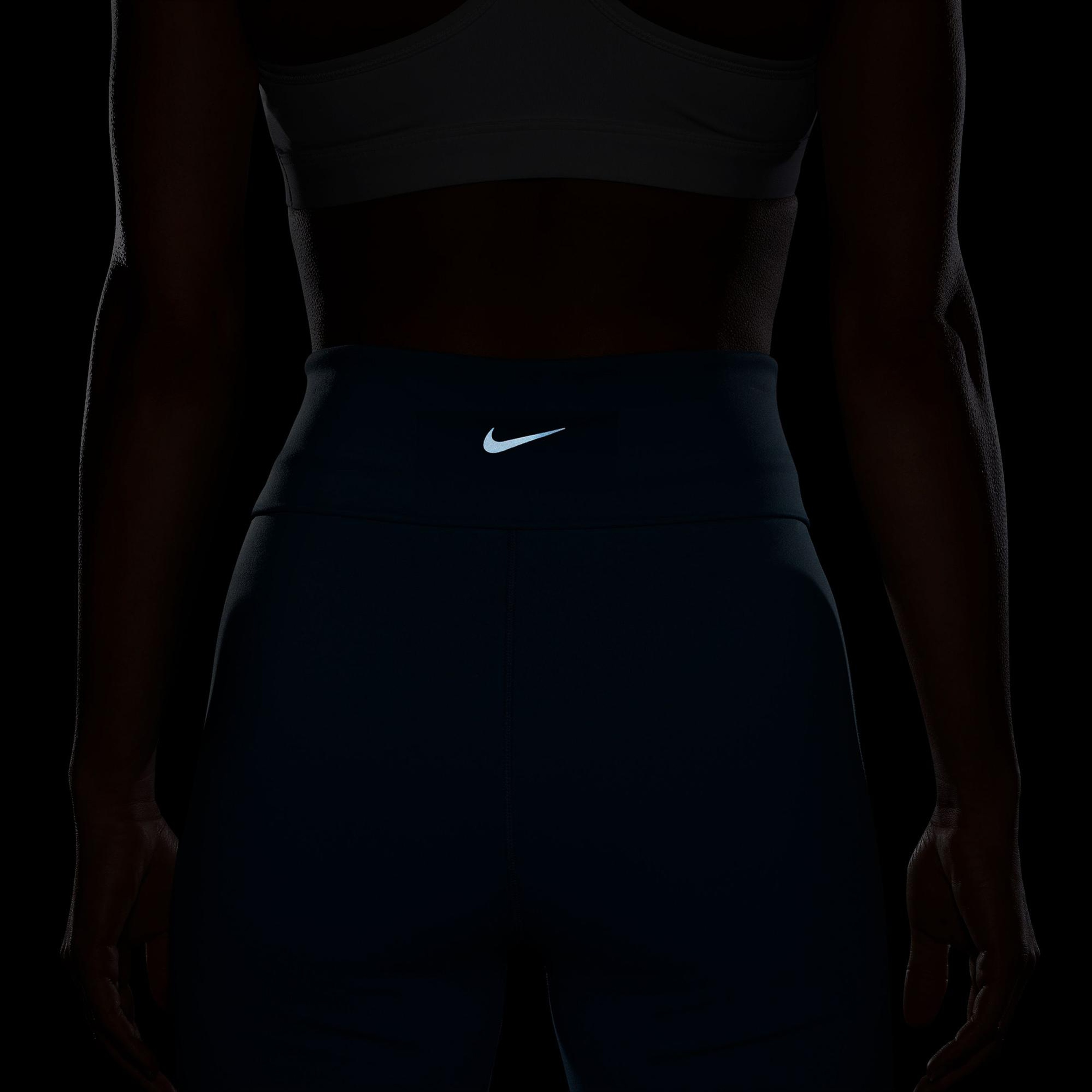 Nike One Dri-Fit High Rise Kadın Mavi Eşofman Altı