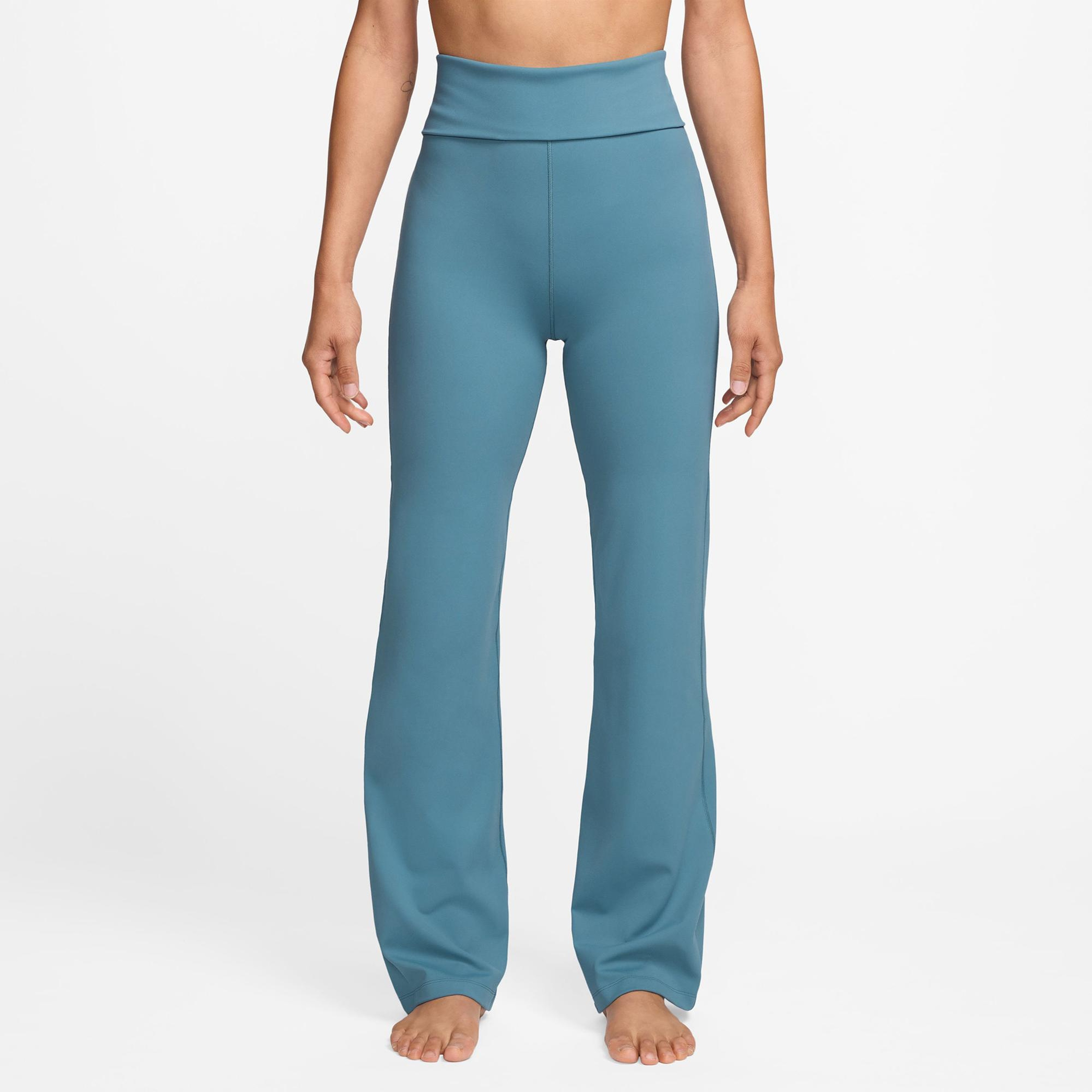 Nike One Dri-Fit High Rise Kadın Mavi Eşofman Altı