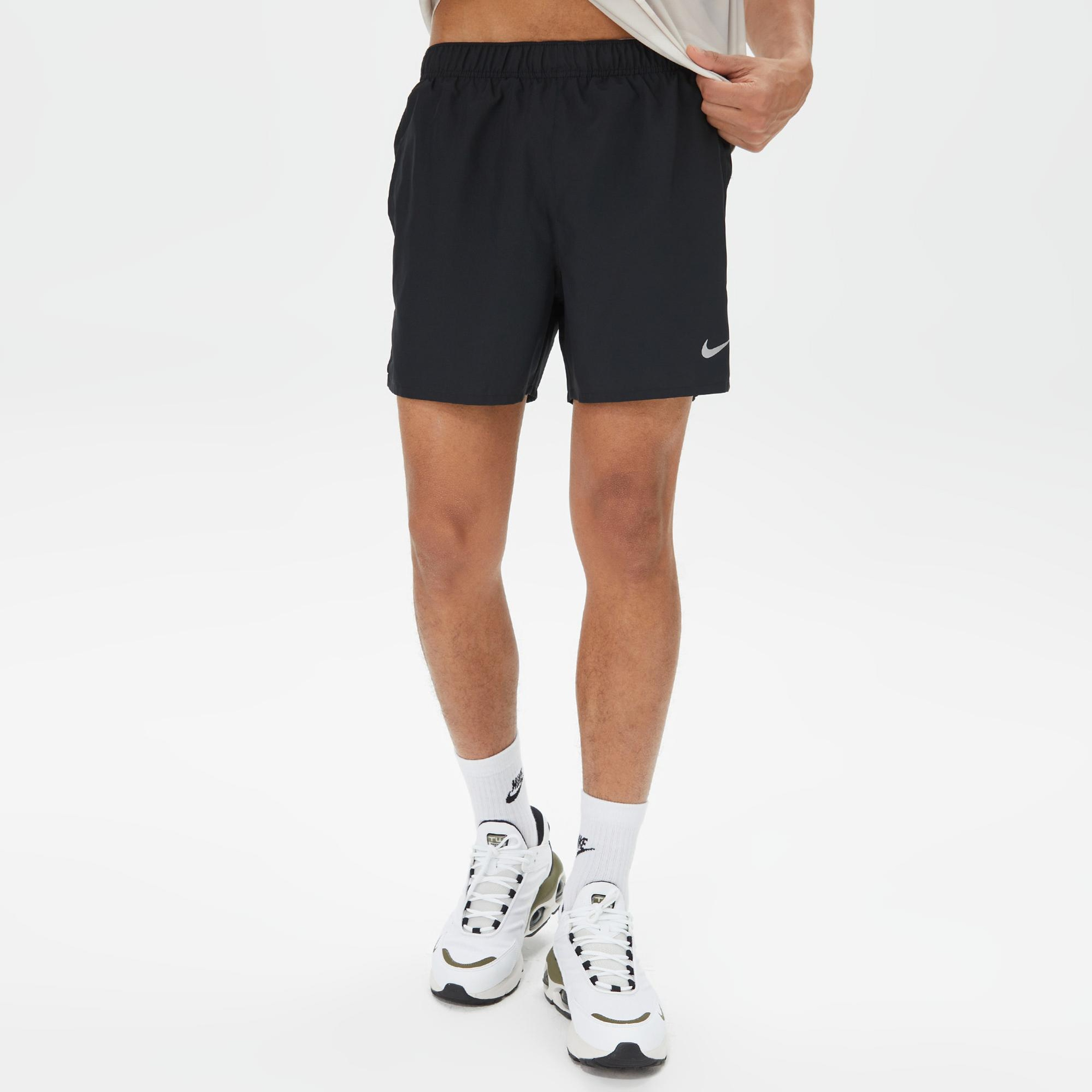 Nike Dri-Fit Challenger Erkek Siyah Şort
