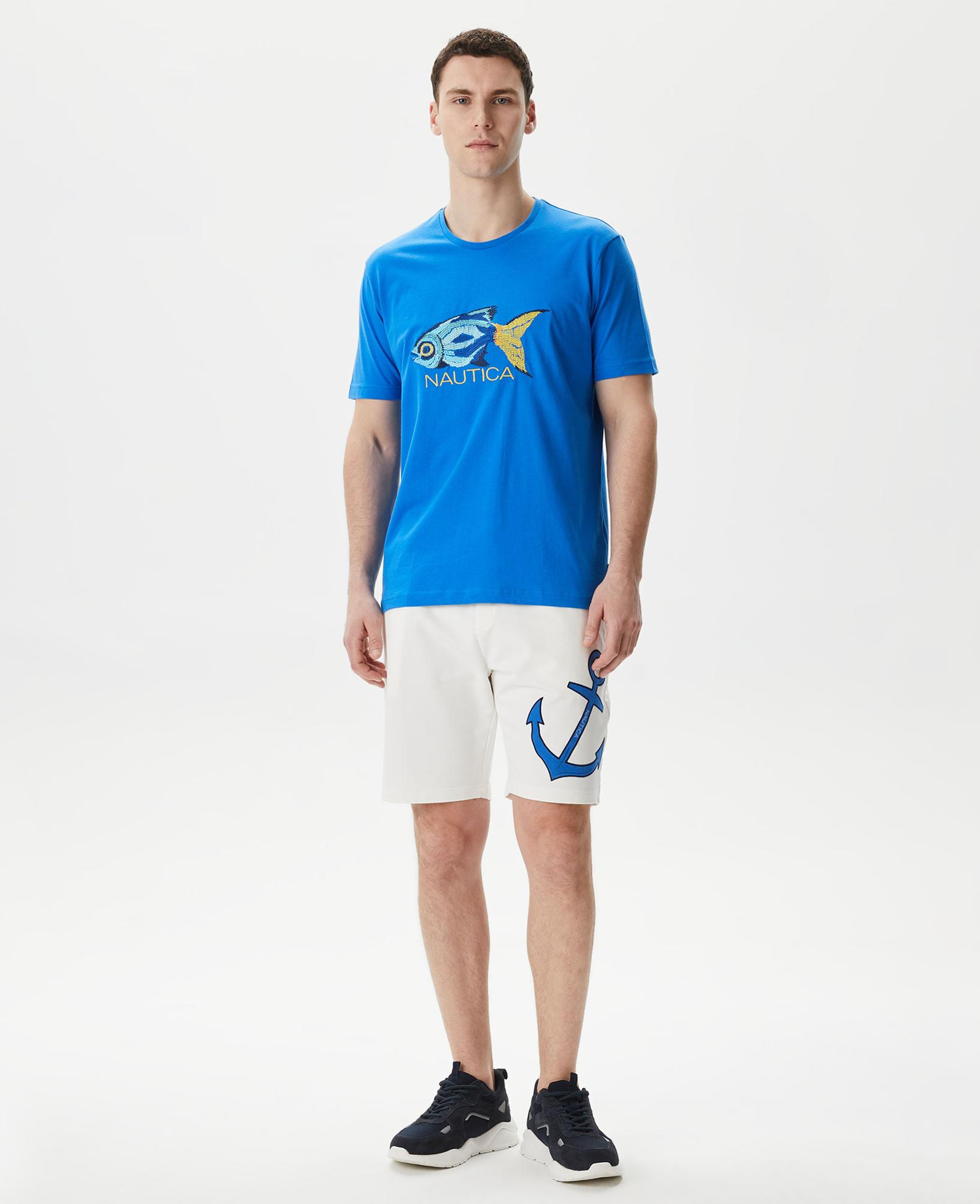 Nautica Erkek Kırık Beyaz Standart Fit Şort