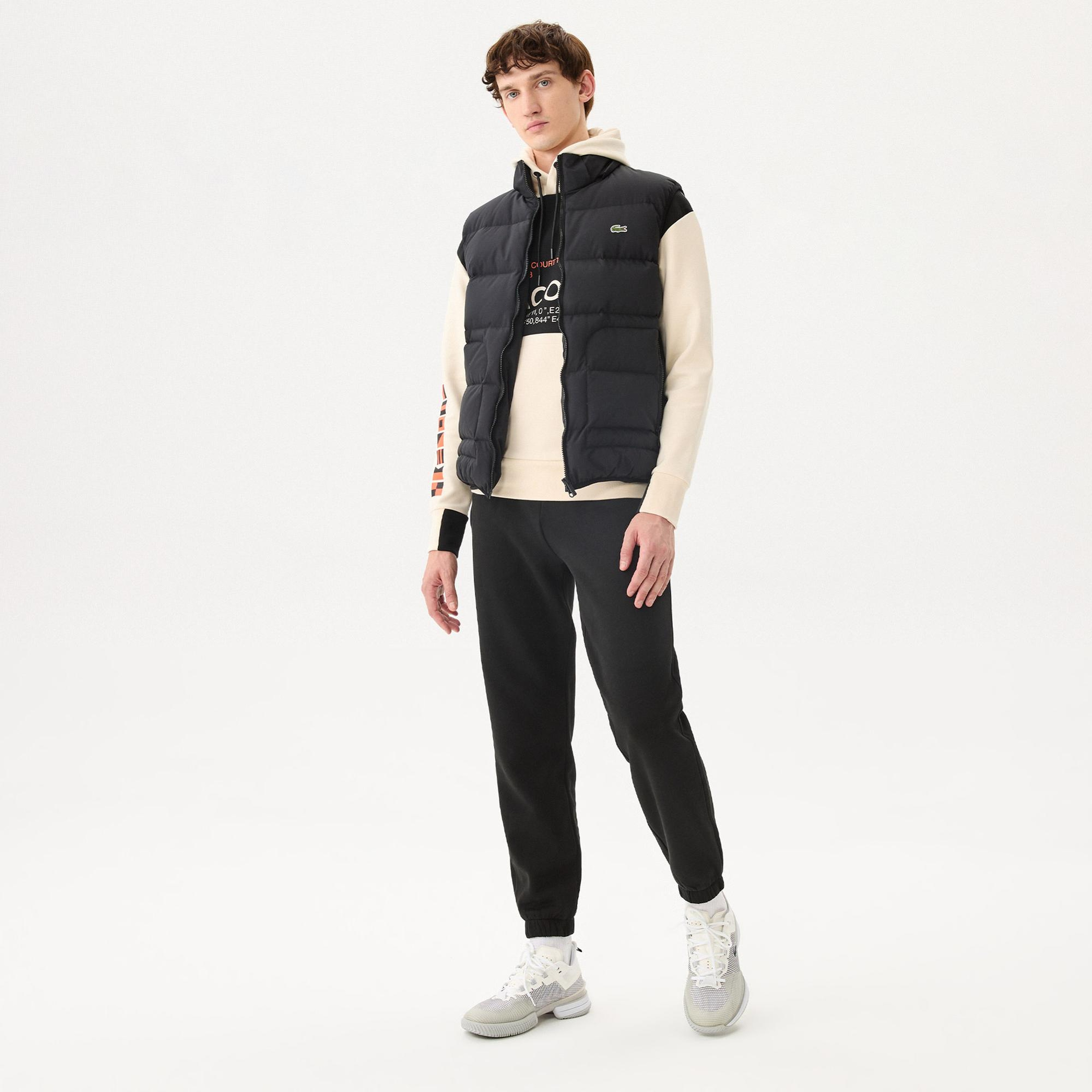 Lacoste Erkek Regular Fit Siyah Eşofman Altı