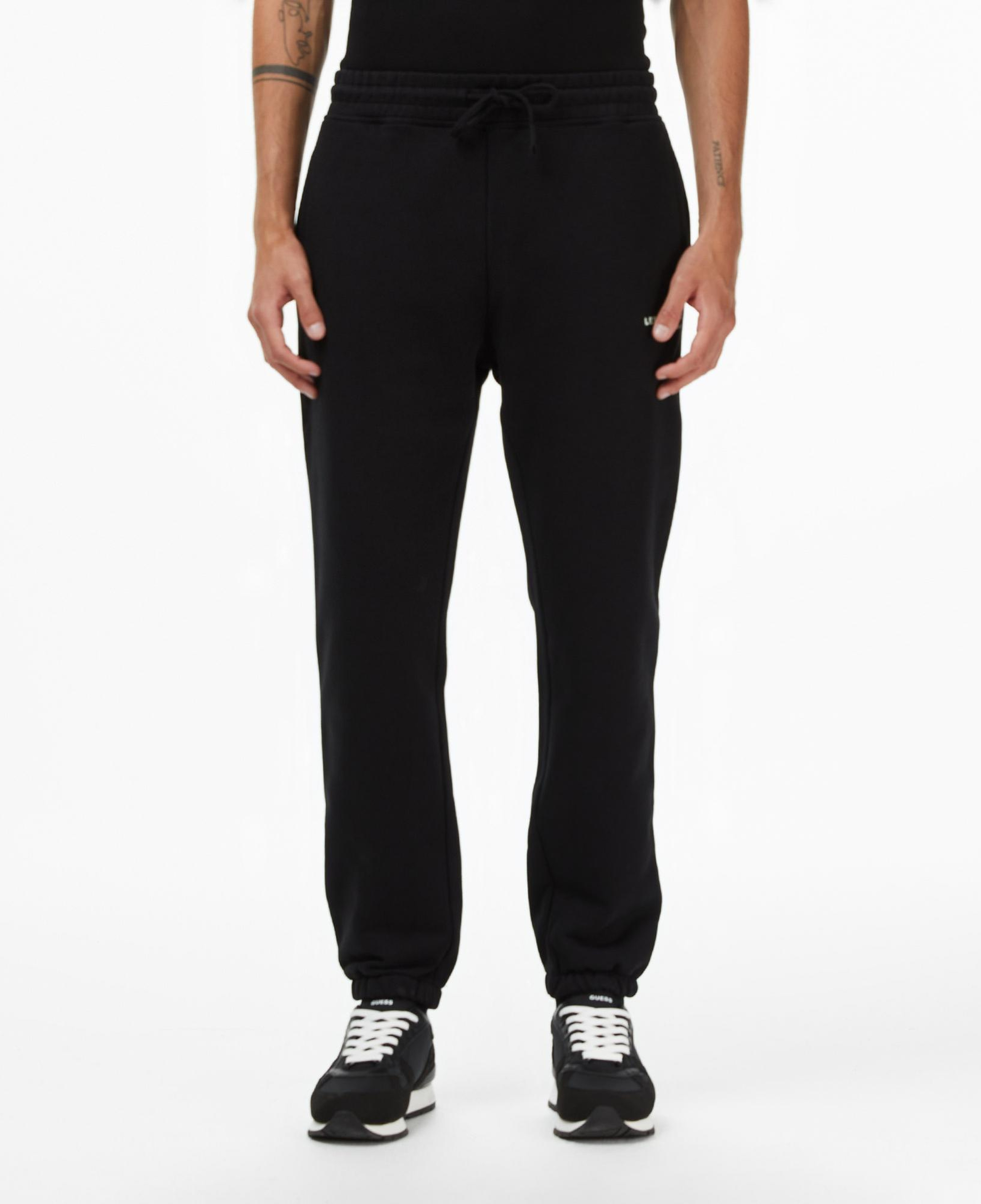 Les Benjamins 008 Erkek Siyah Eşofman Altı