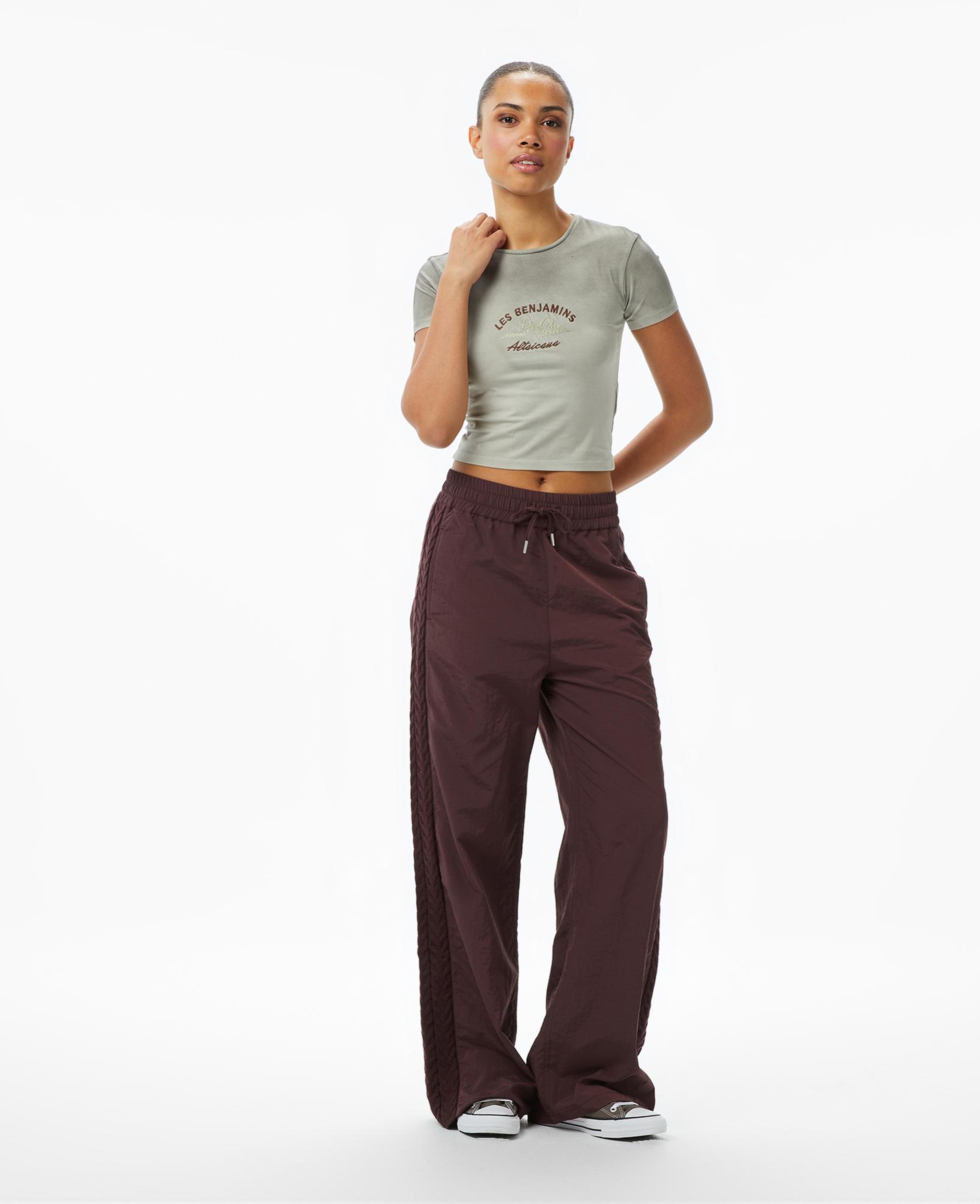 Les Benjamins 001 Kadın Kahverengi Pantolon