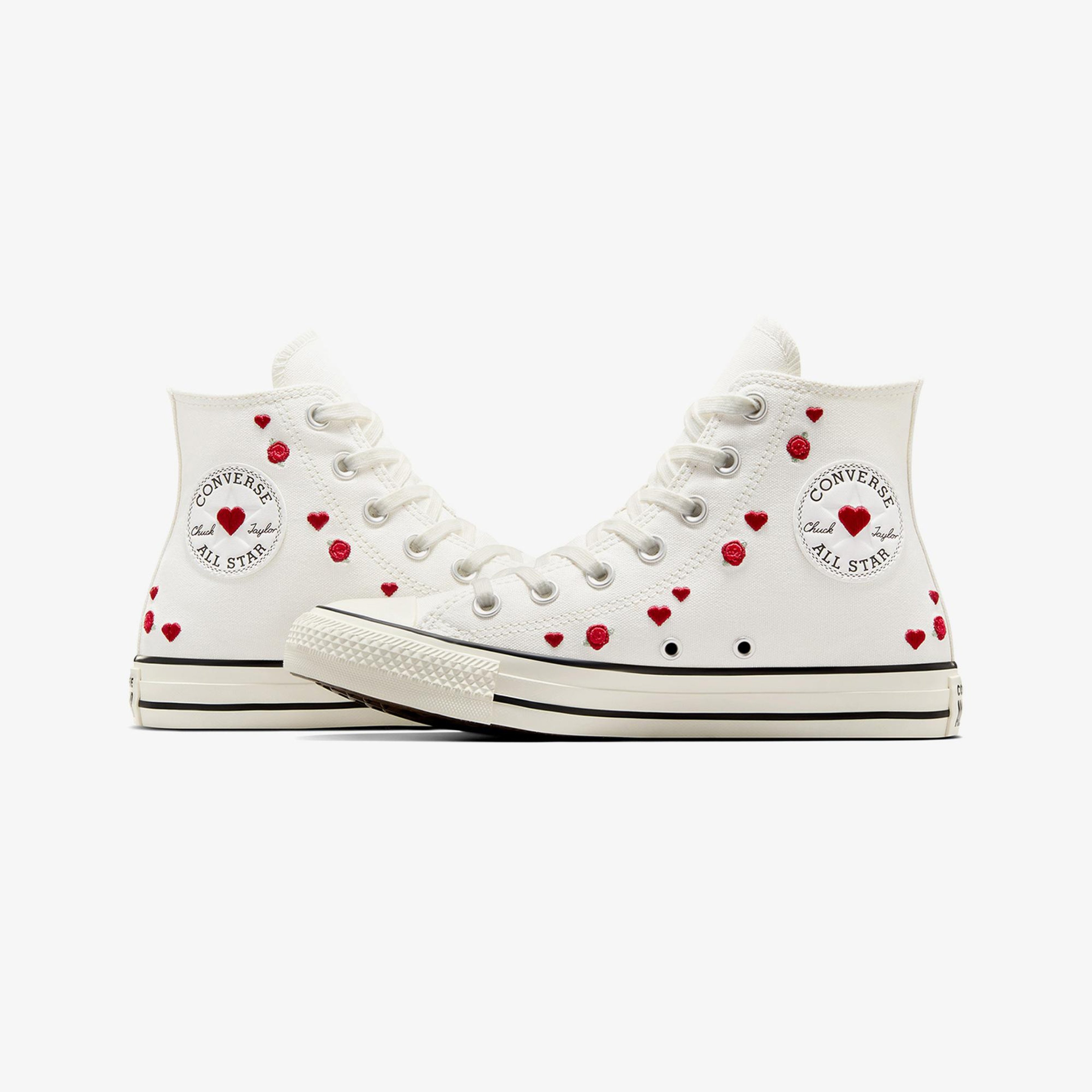 Converse Chuck Taylor All Star Roses Unisex Beyaz Sneaker