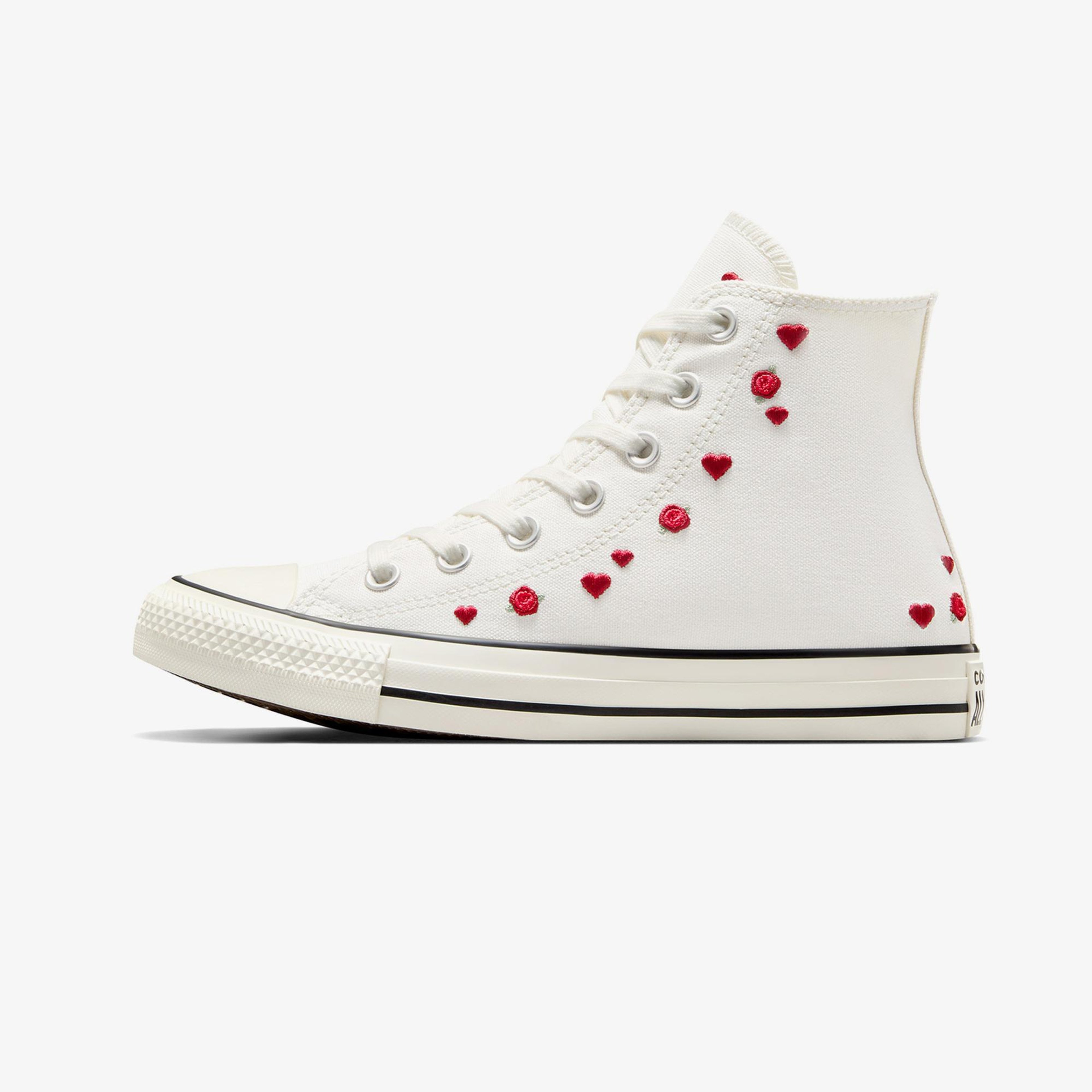 Converse Chuck Taylor All Star Roses Unisex Beyaz Sneaker