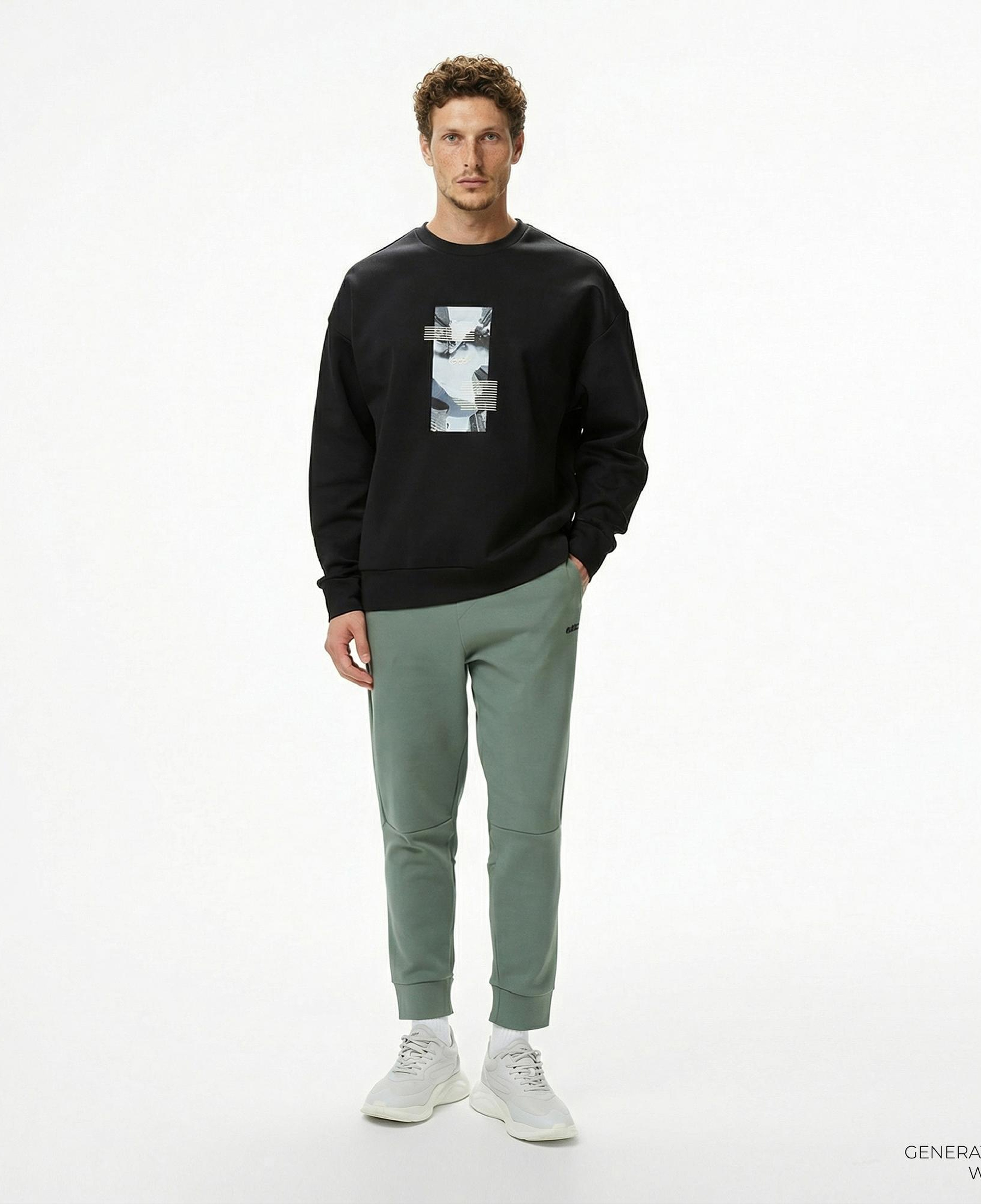 Boss Zone Erkek Yeşil Eşofman Altı