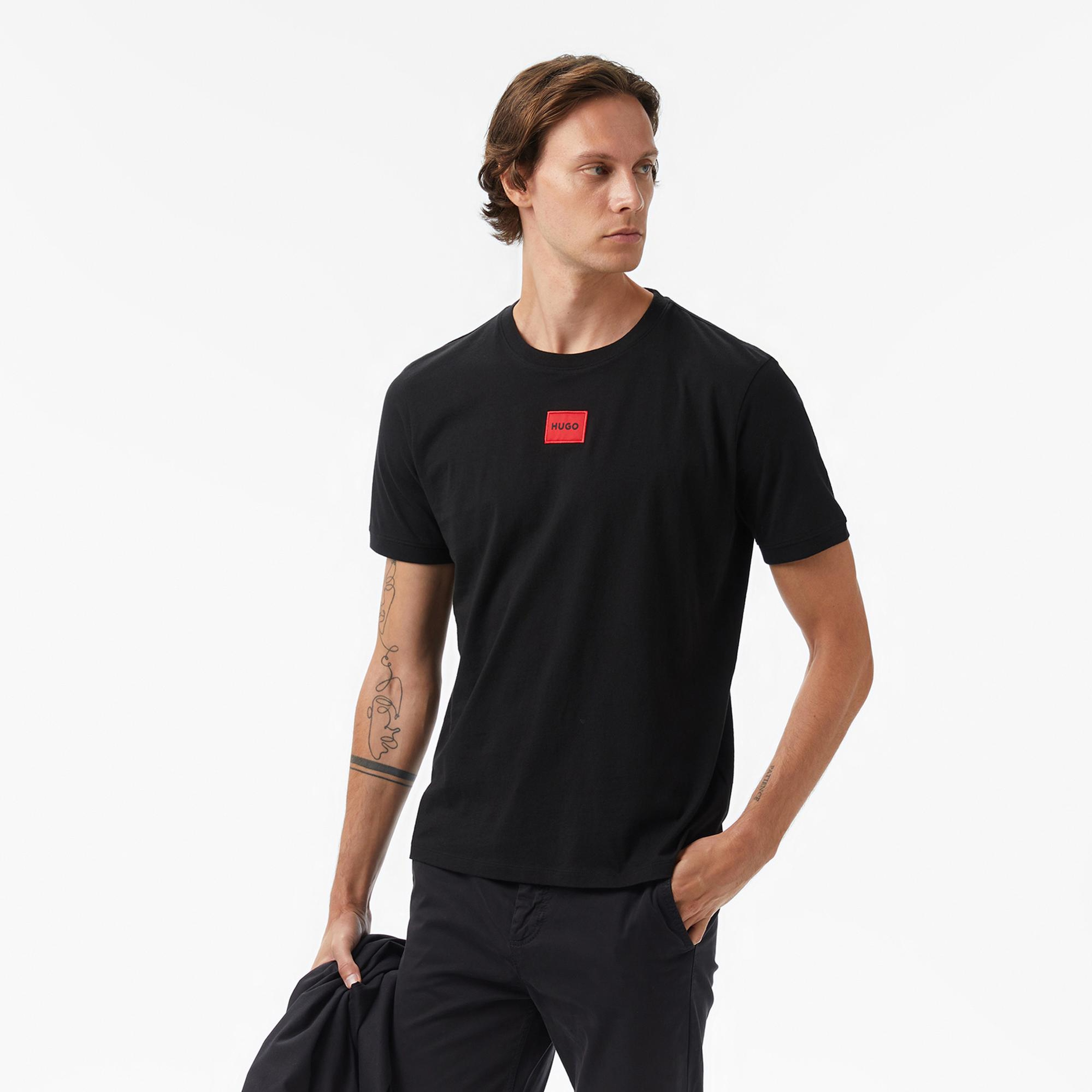 Hugo Diragolino 212 Erkek Siyah T-Shirt