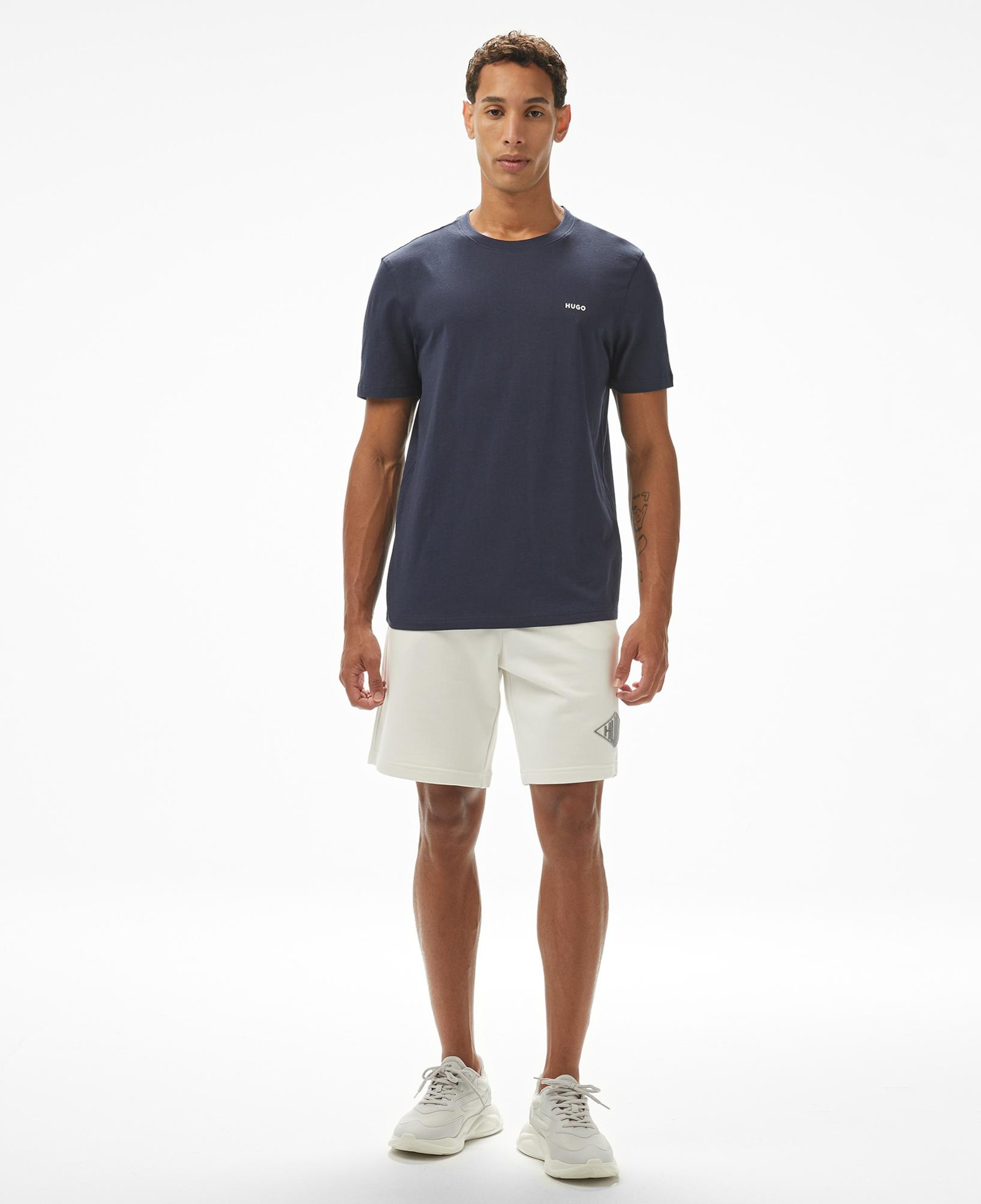 Hugo Dero 222 Erkek Mavi T-Shirt