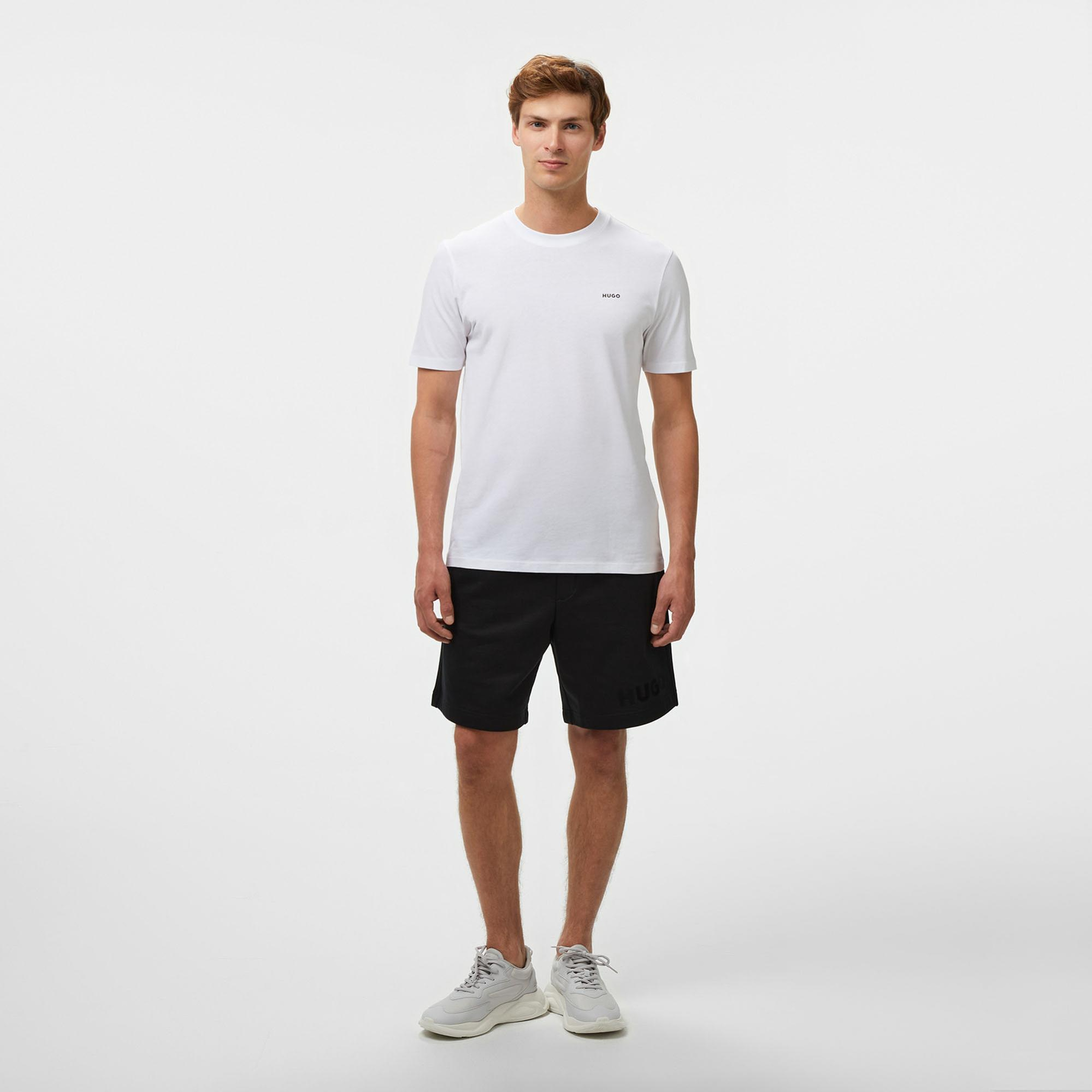 Hugo Dero 222 Erkek Beyaz T-Shirt