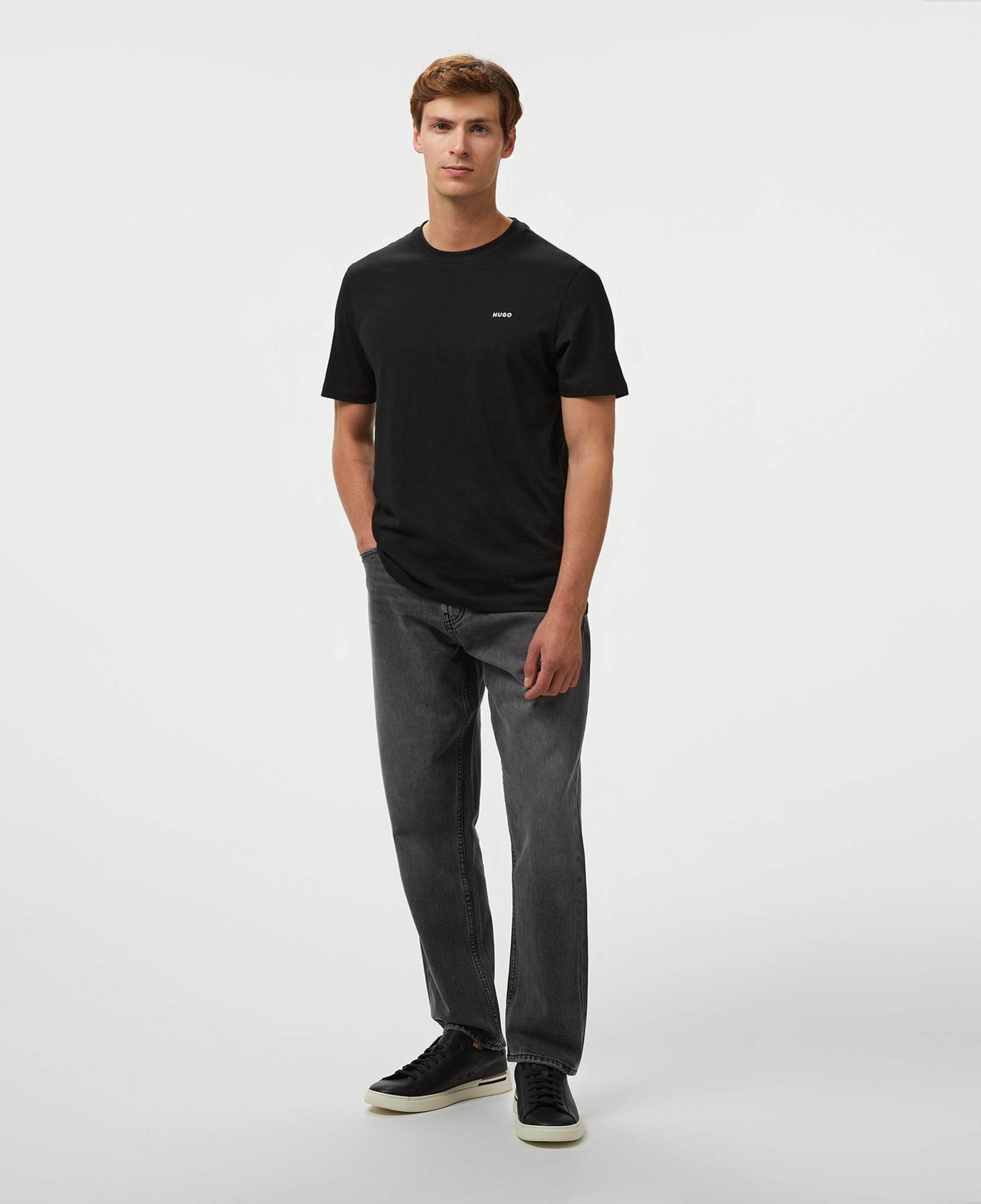 Hugo Dero 222 Erkek Siyah T-Shirt