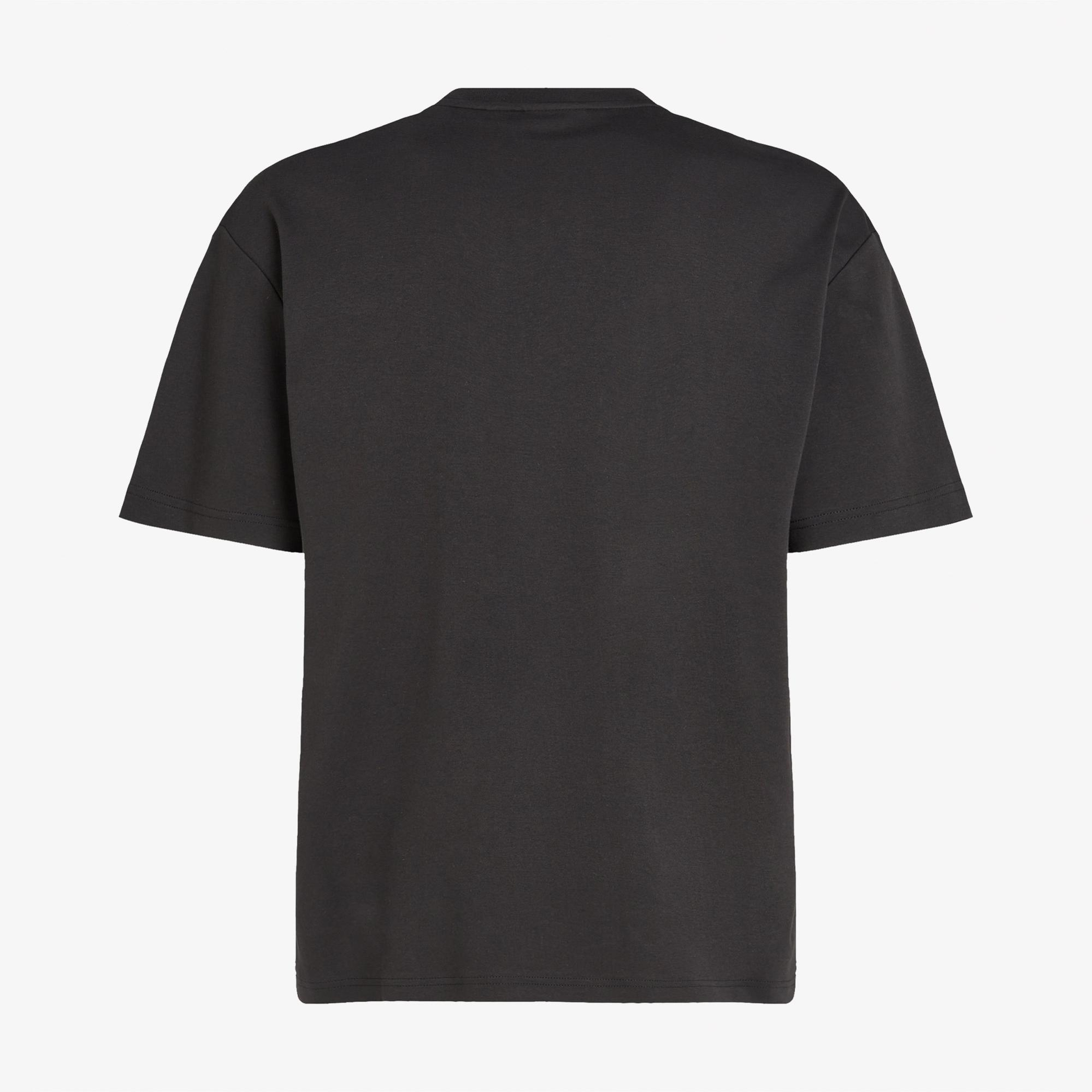 Calvin Klein Nano Logo İnterlo Erkek Siyah T-Shirt