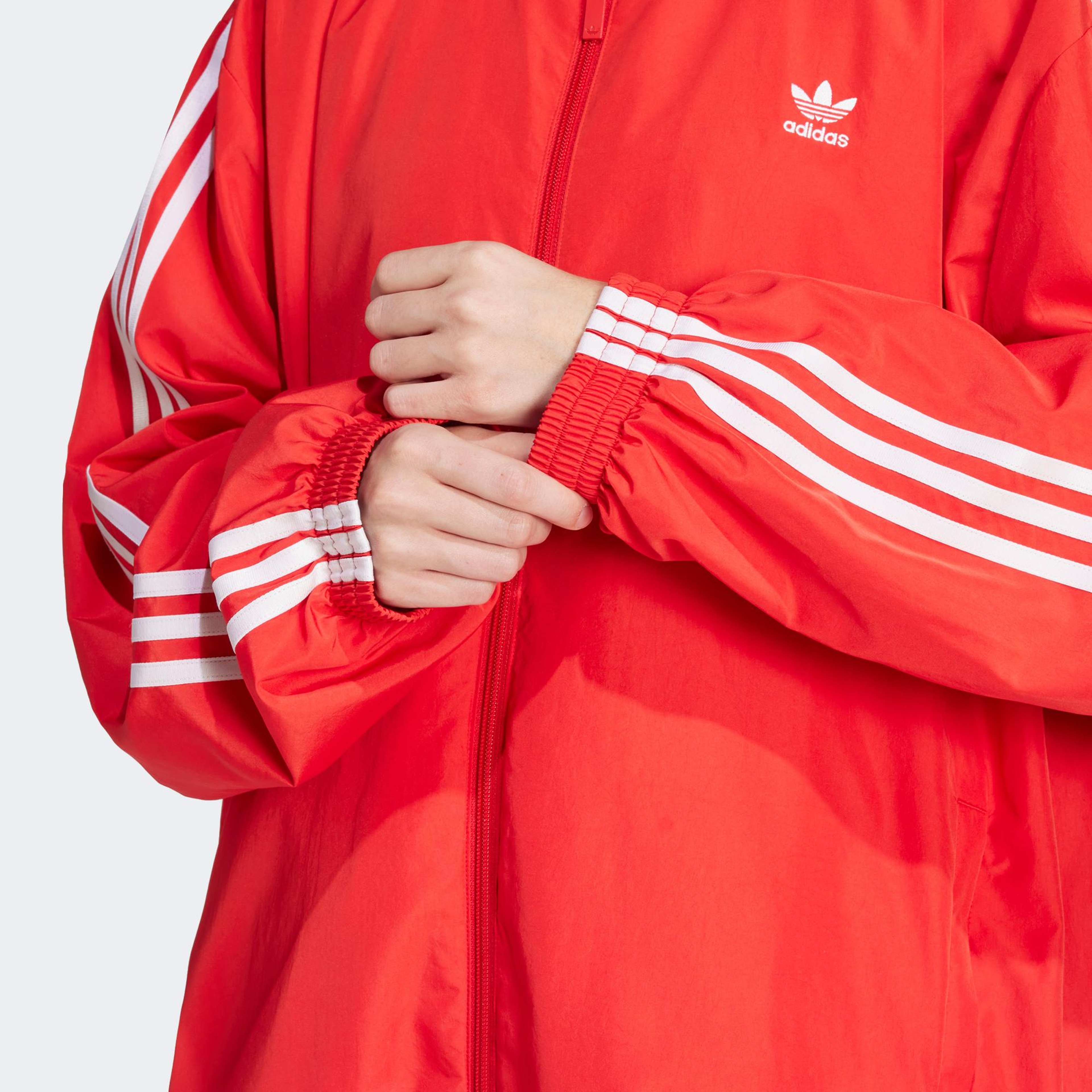 adidas Adilenium Season 3 Kadın Kırmızı Eşofman Üstü