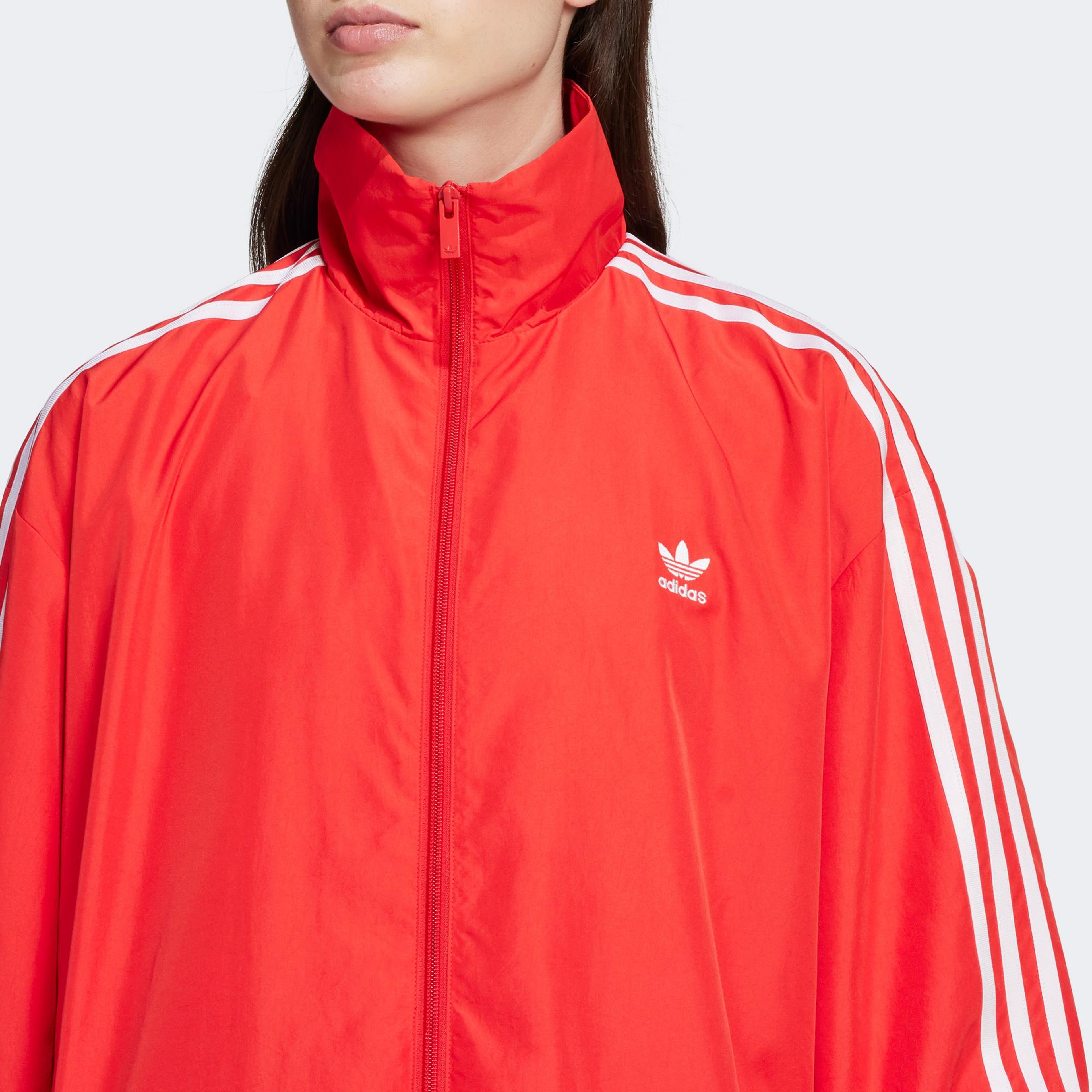 adidas Adilenium Season 3 Kadın Kırmızı Eşofman Üstü
