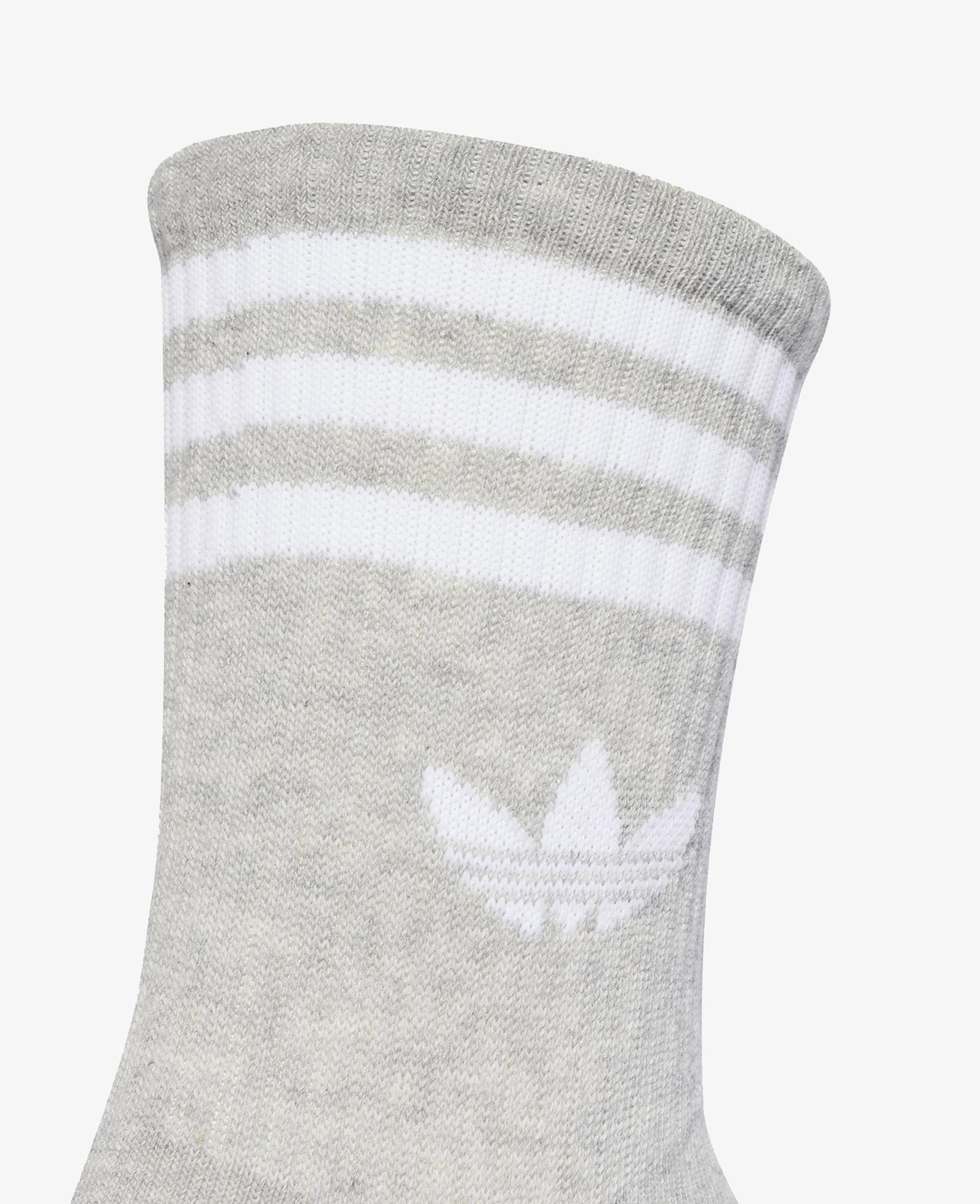 adidas 3-Stripes Crew 3' lü Unisex Beyaz Çorap