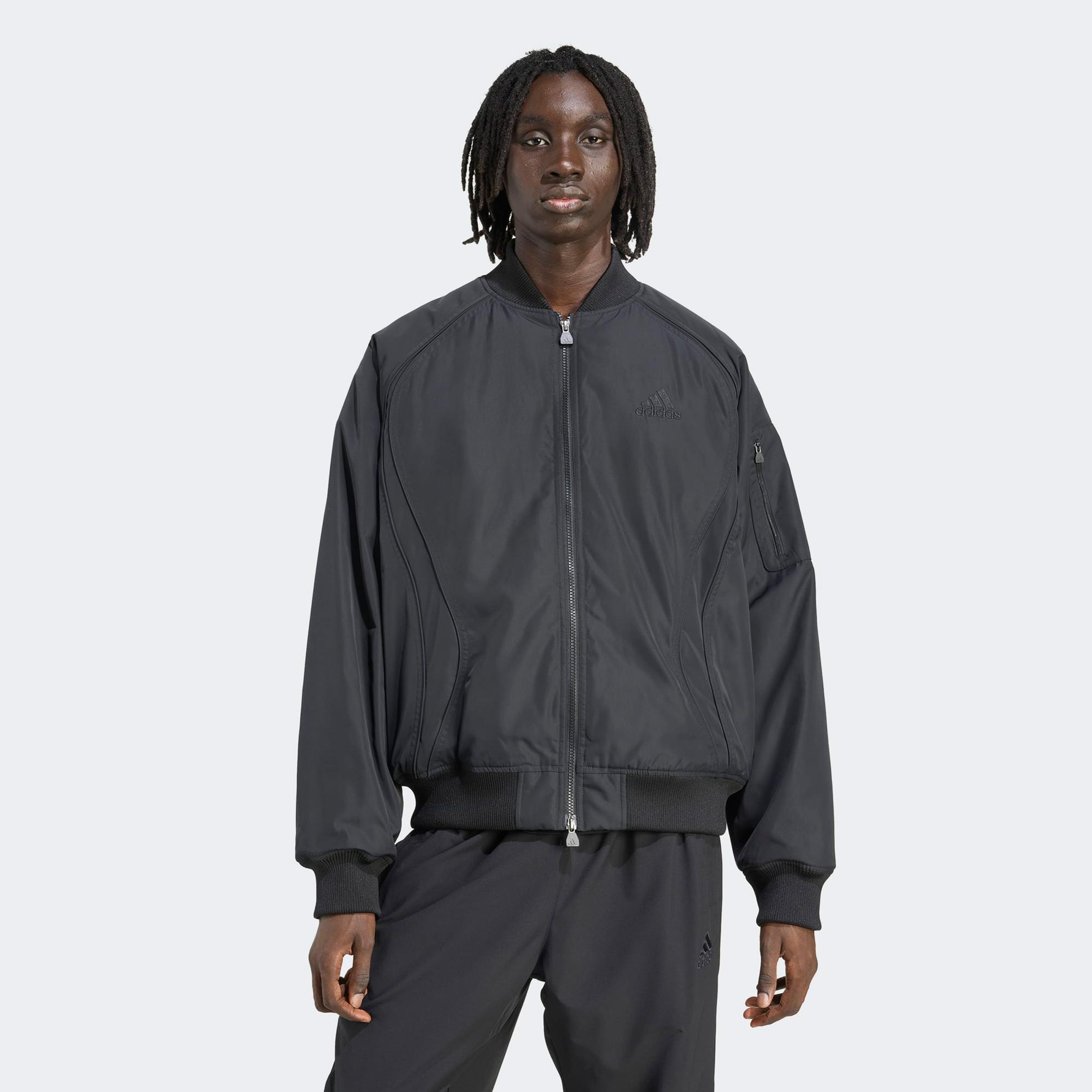 adidas Teamgeist Erkek Siyah Ceket