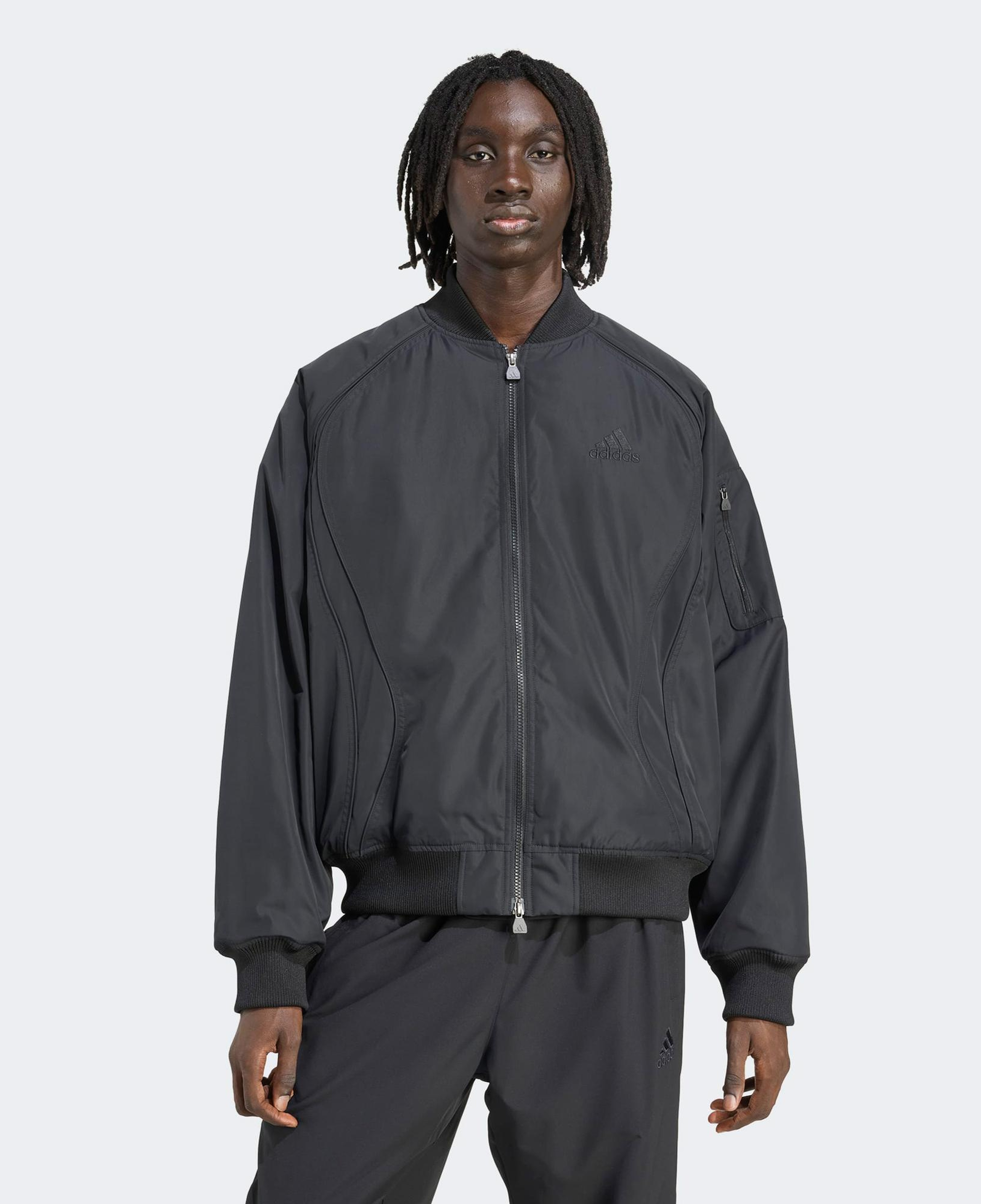 adidas Teamgeist Erkek Siyah Ceket