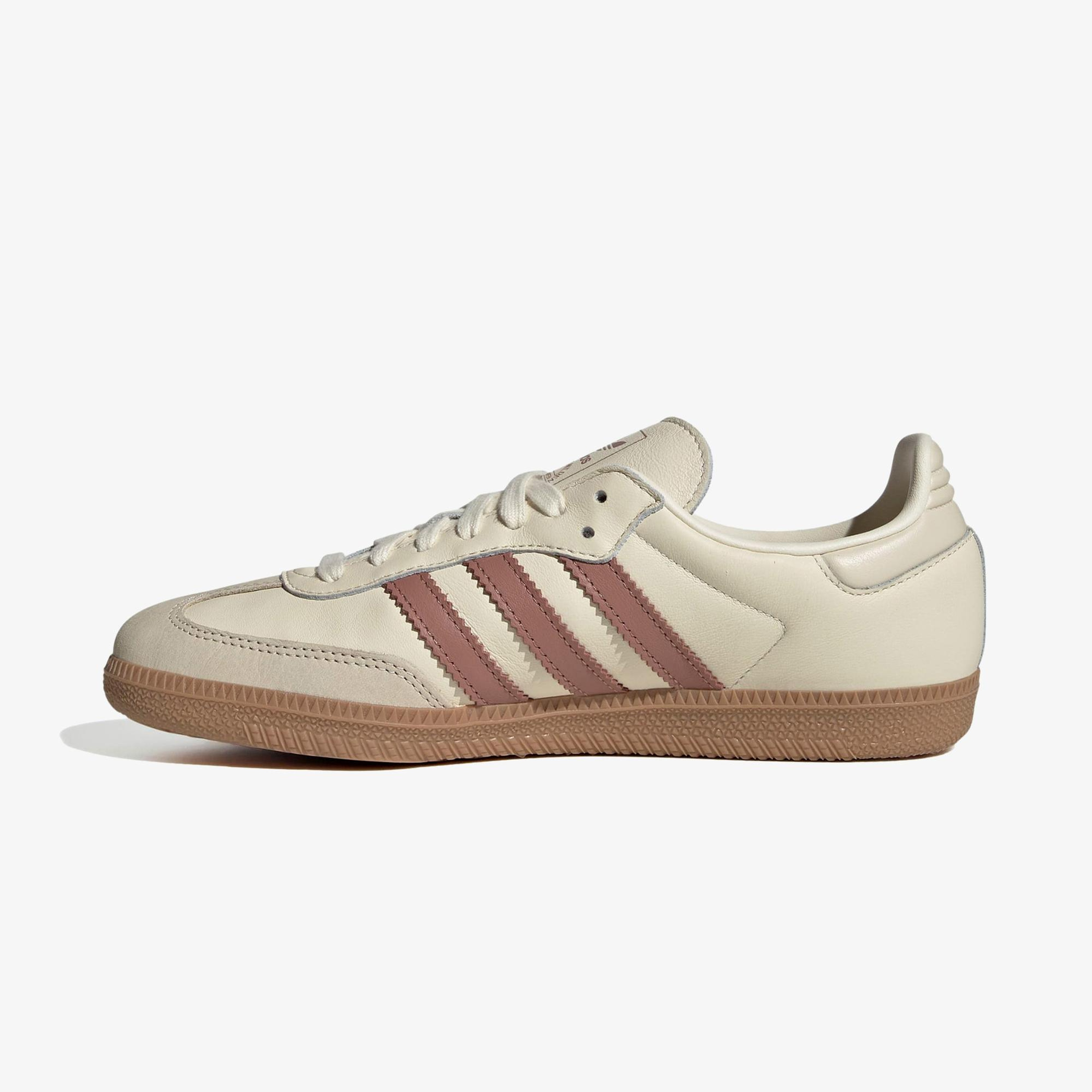 adidas Samba OG Unisex Krem Sneaker