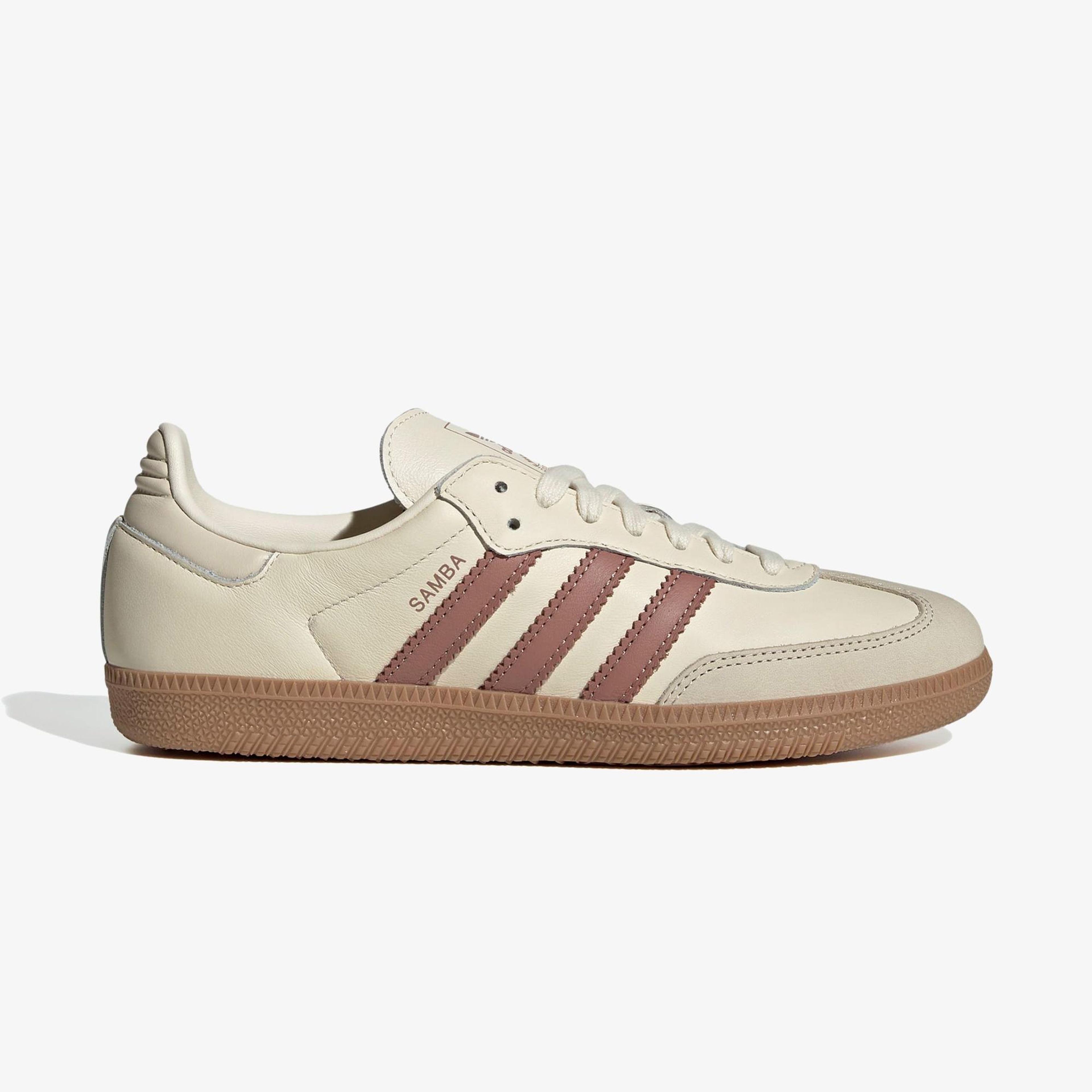adidas Samba OG Unisex Krem Sneaker