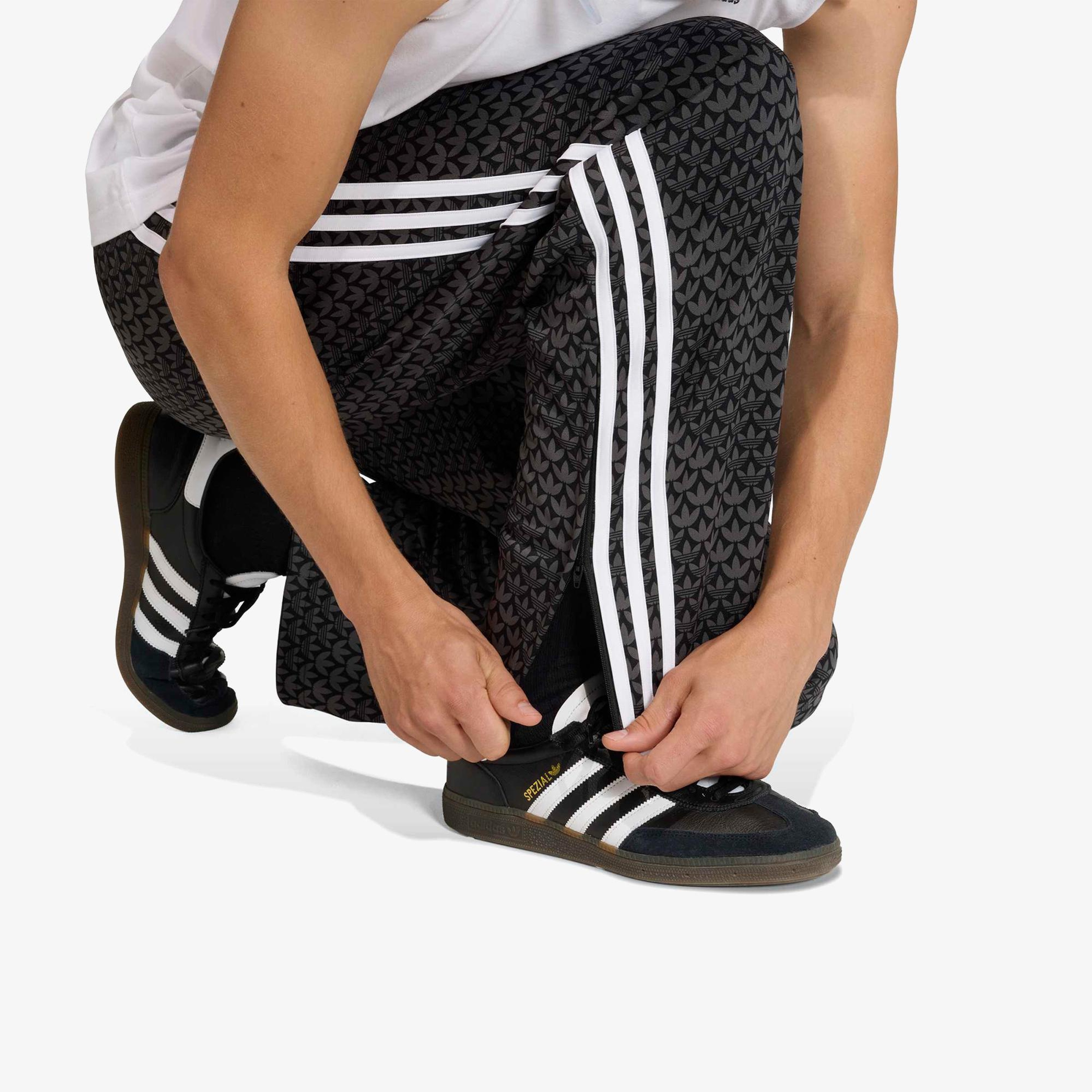 adidas Firebird Monogram Erkek Siyah Eşofman Altı