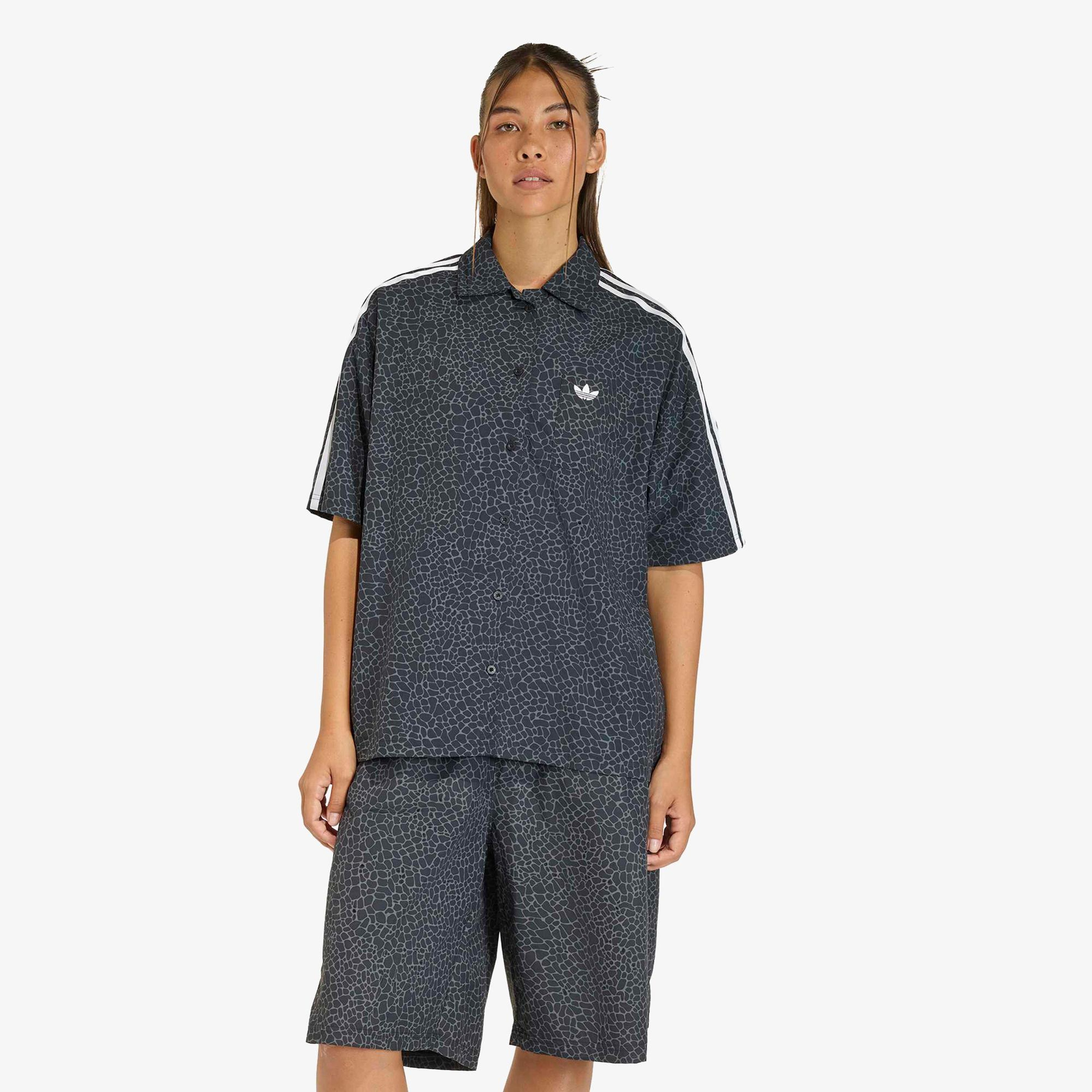 adidas Kadın Antrasit Gömlek