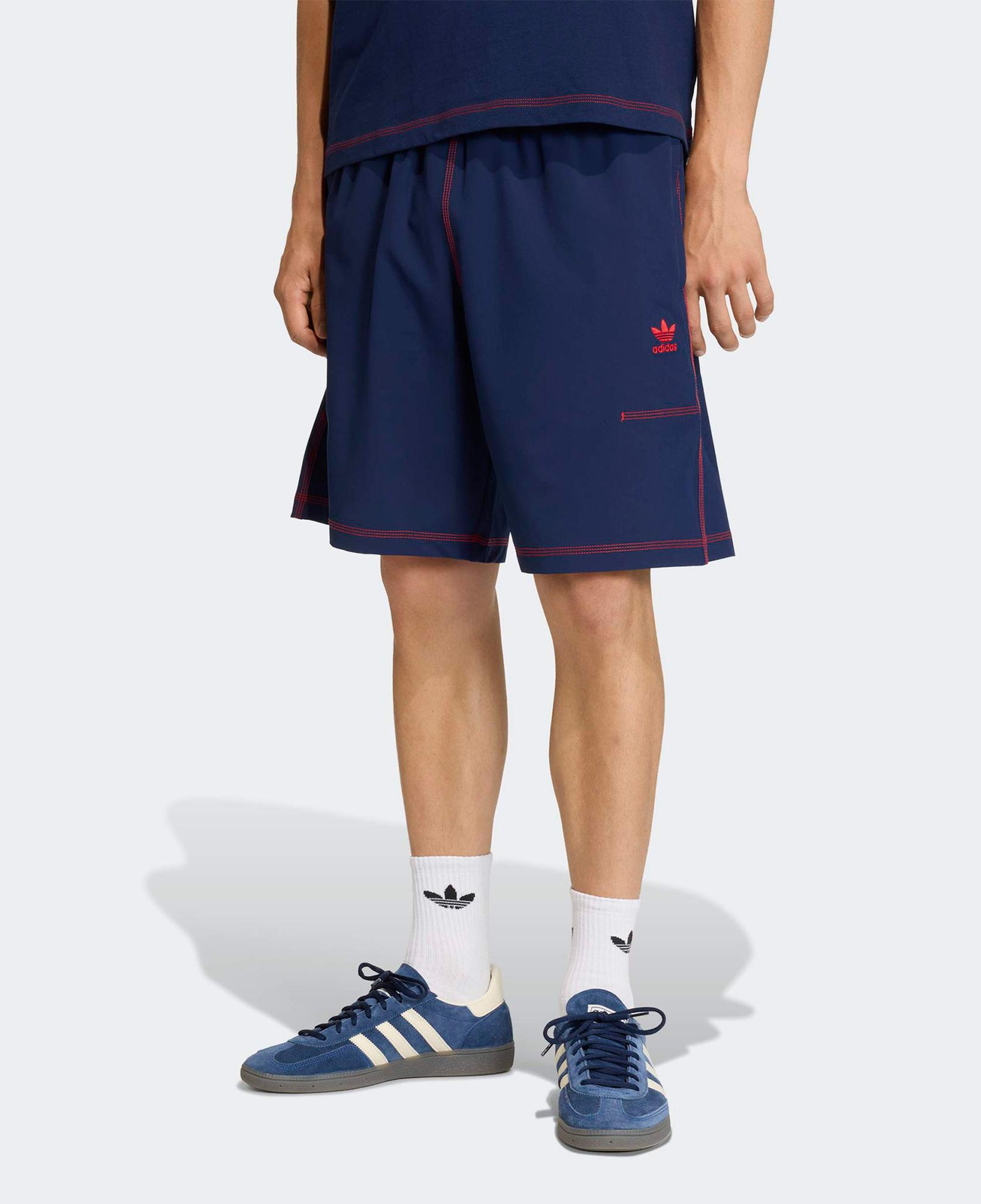 adidas Trefoil Essentials Erkek Lacivert Şort