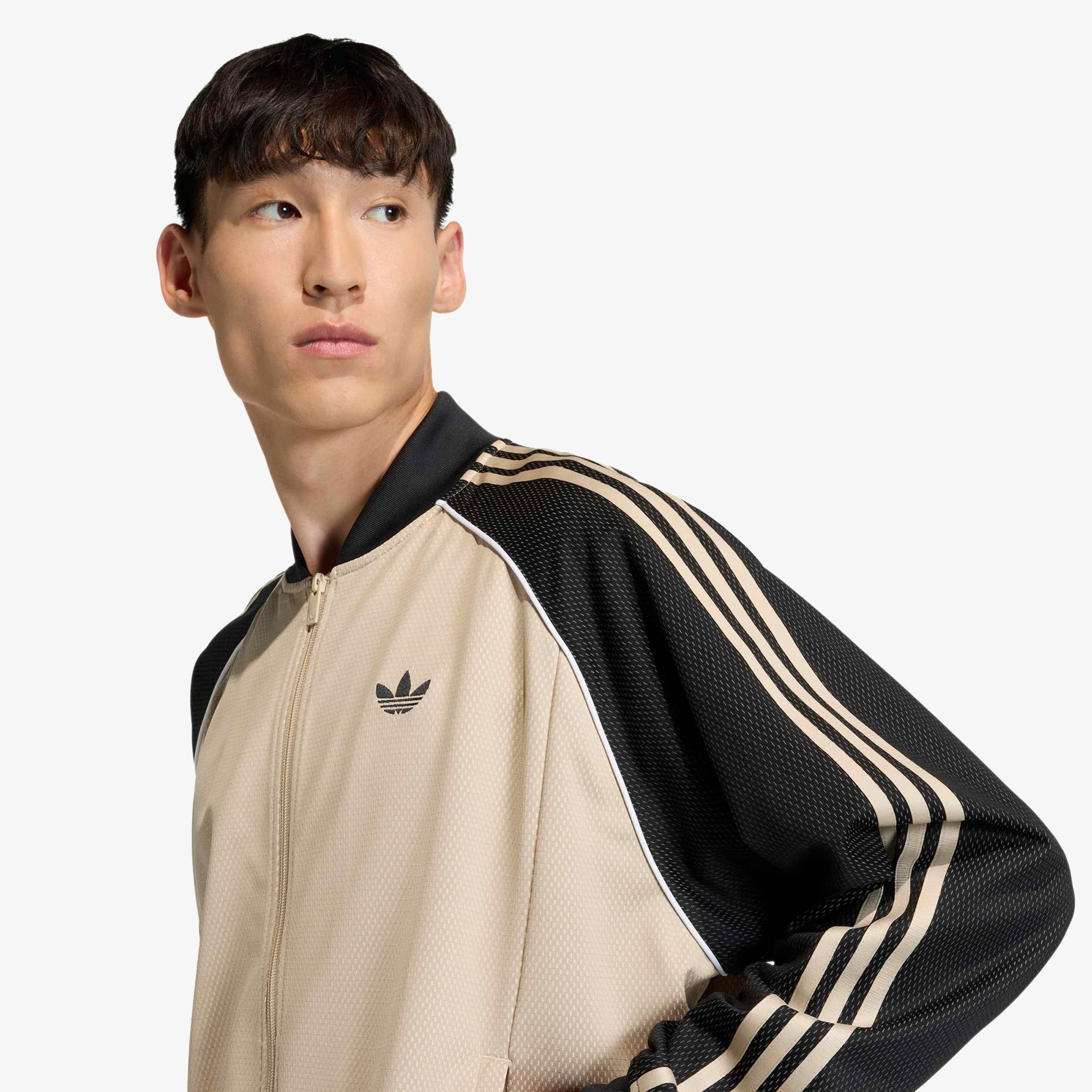 adidas Erkek Bej Eşofman Üstü