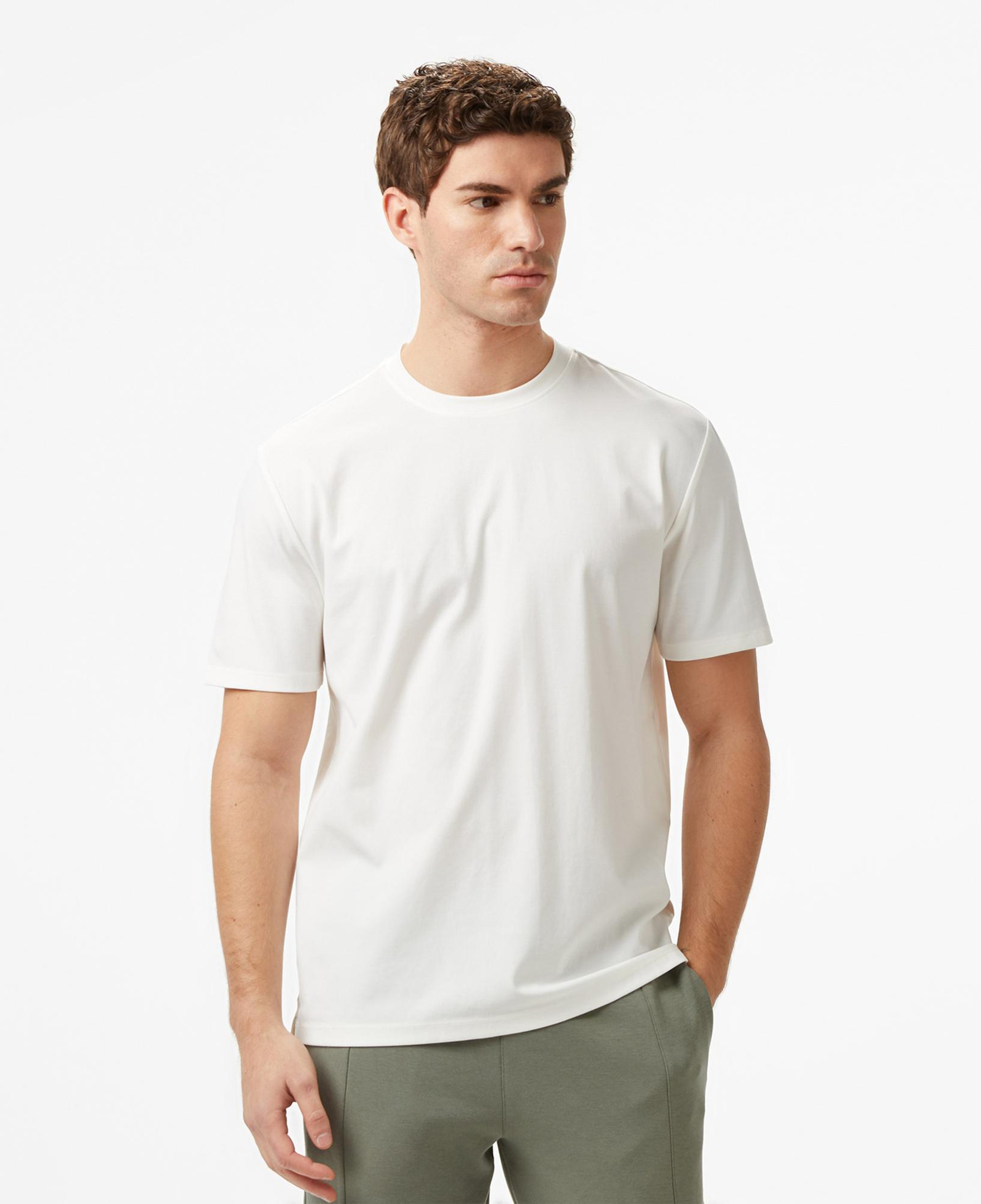 Nautica Erkek Ekru Regular Fit T-Shirt