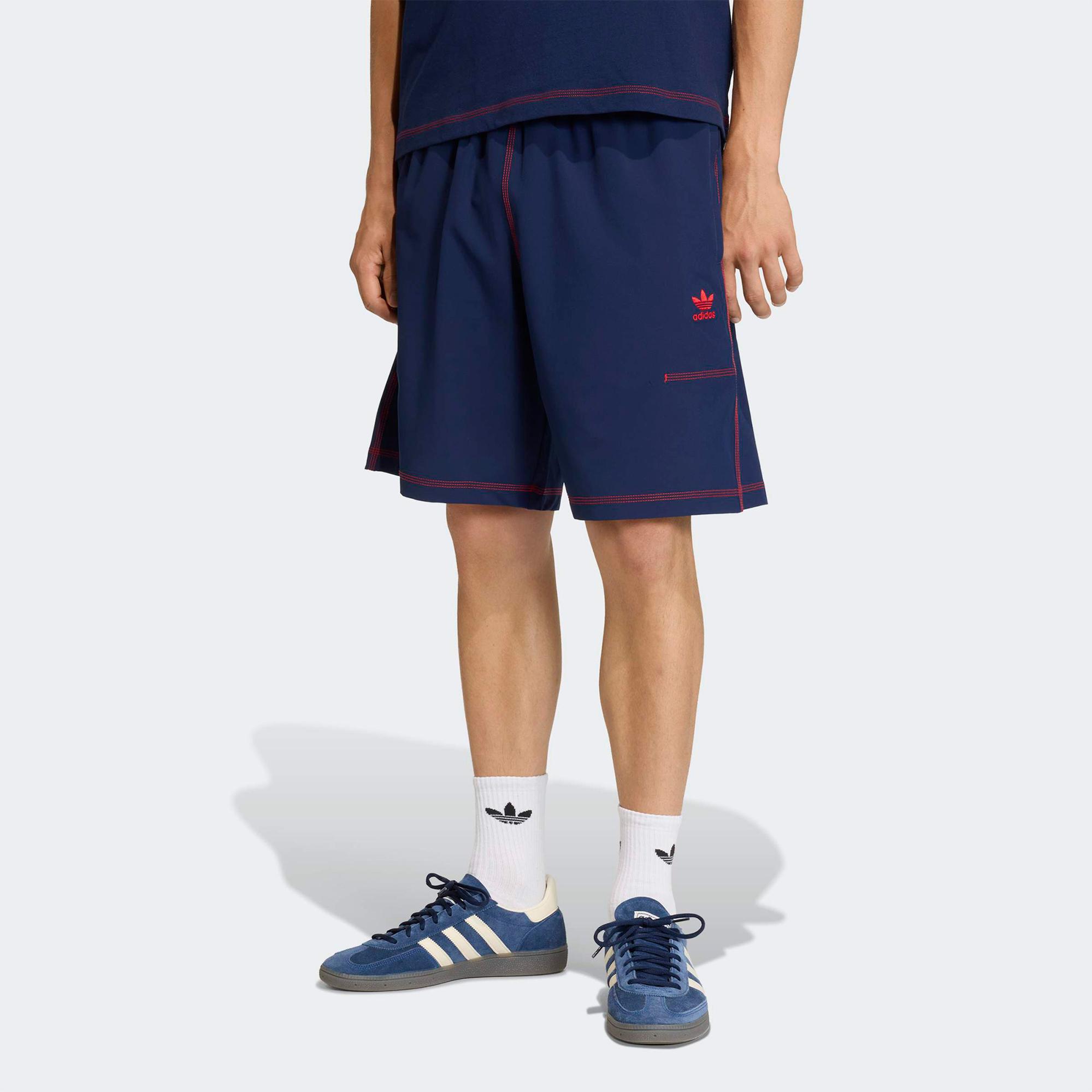 adidas Trefoil Essentials Erkek Lacivert Şort