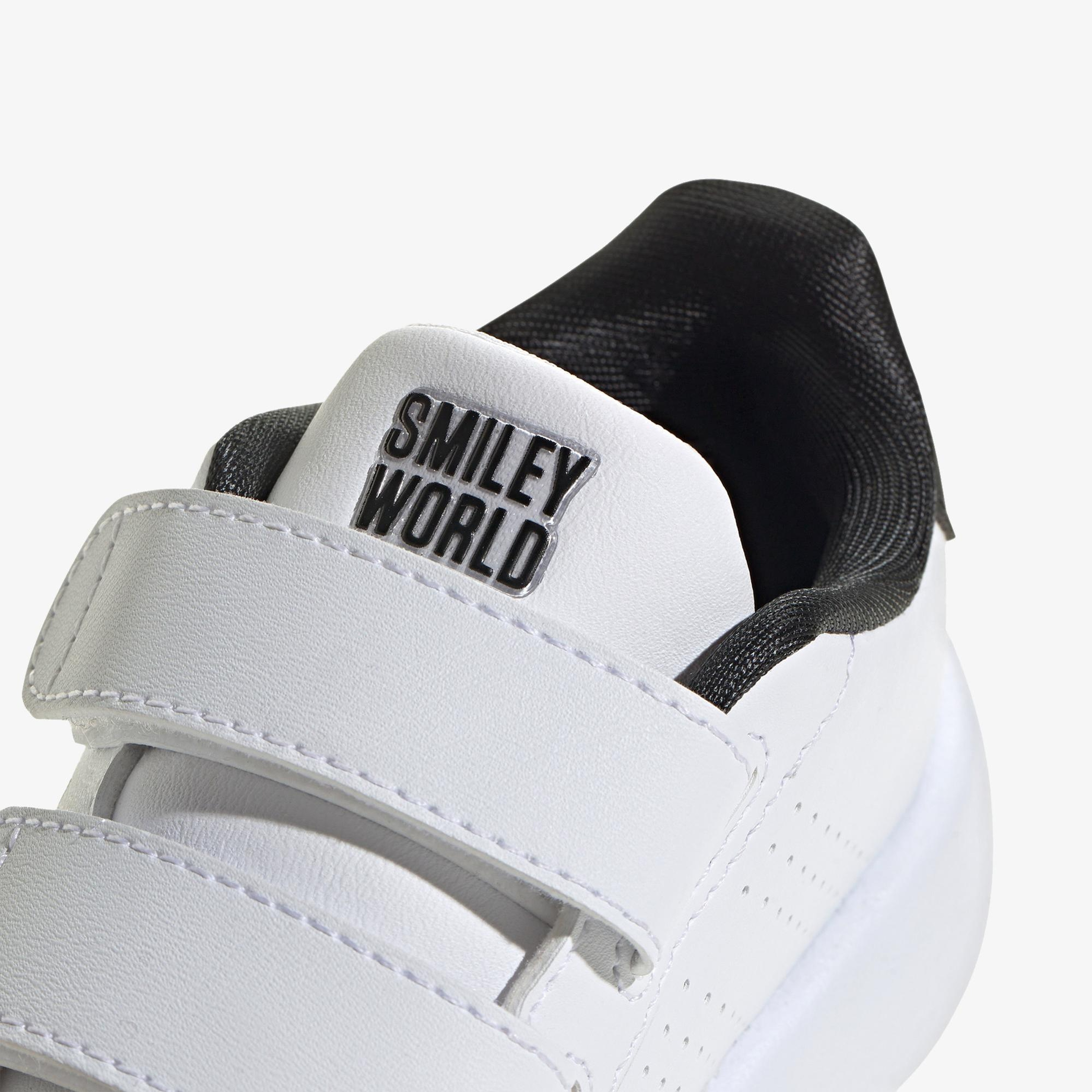 adidas Advantage Smiley Çocuk Beyaz Sneaker