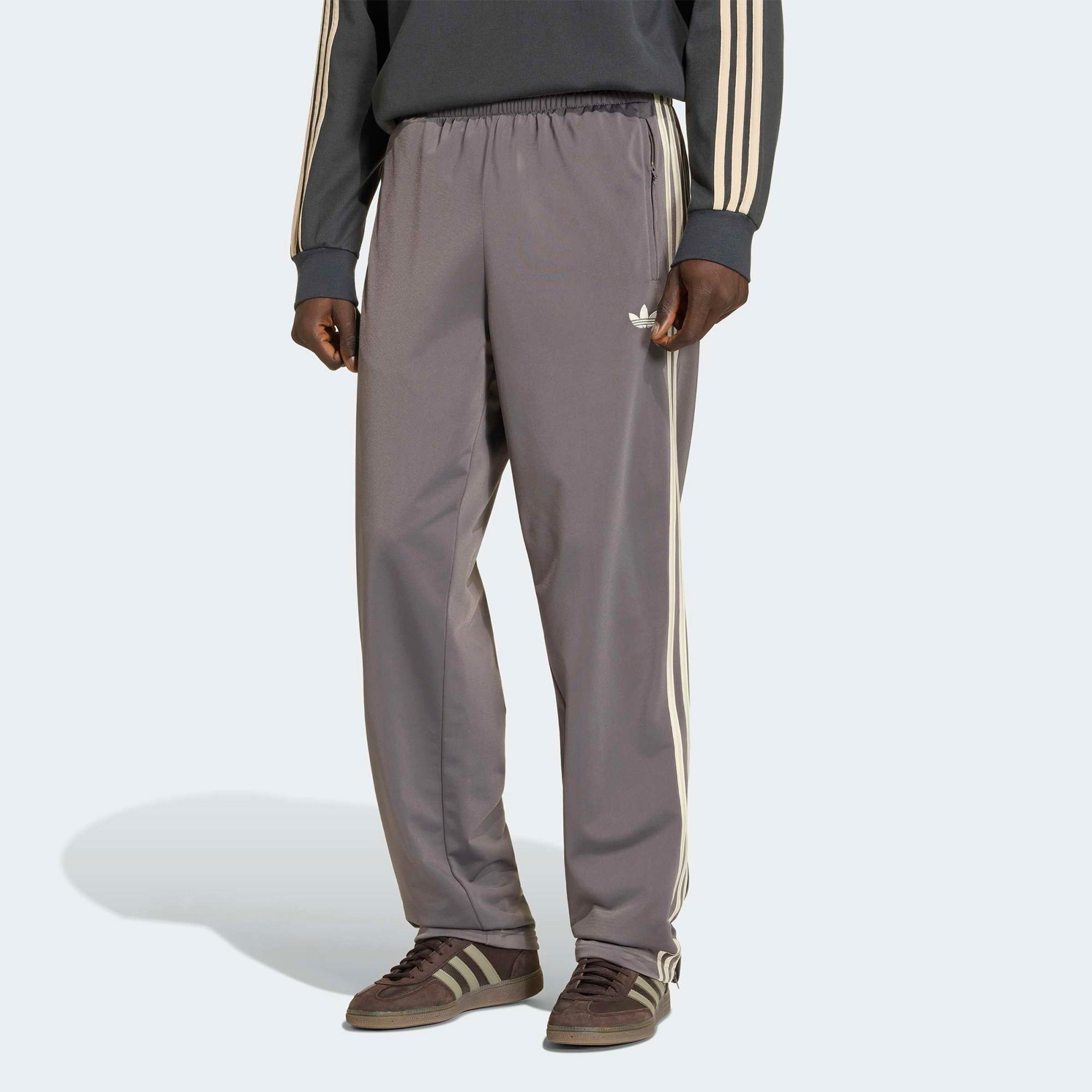 adidas Firebird Erkek Gri Eşofman Altı