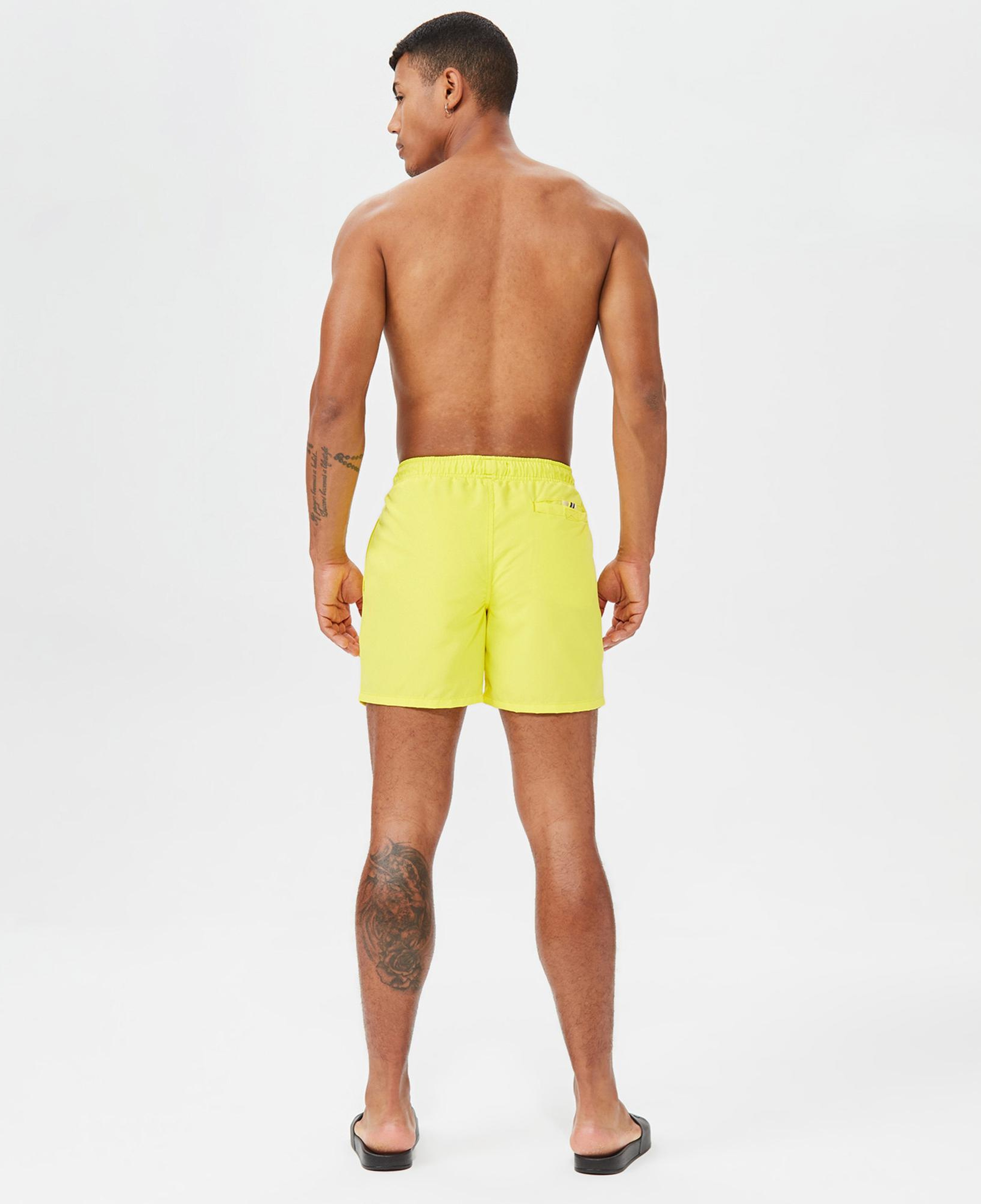 Nautica Erkek Sarı Standart Fit Deniz Şortu