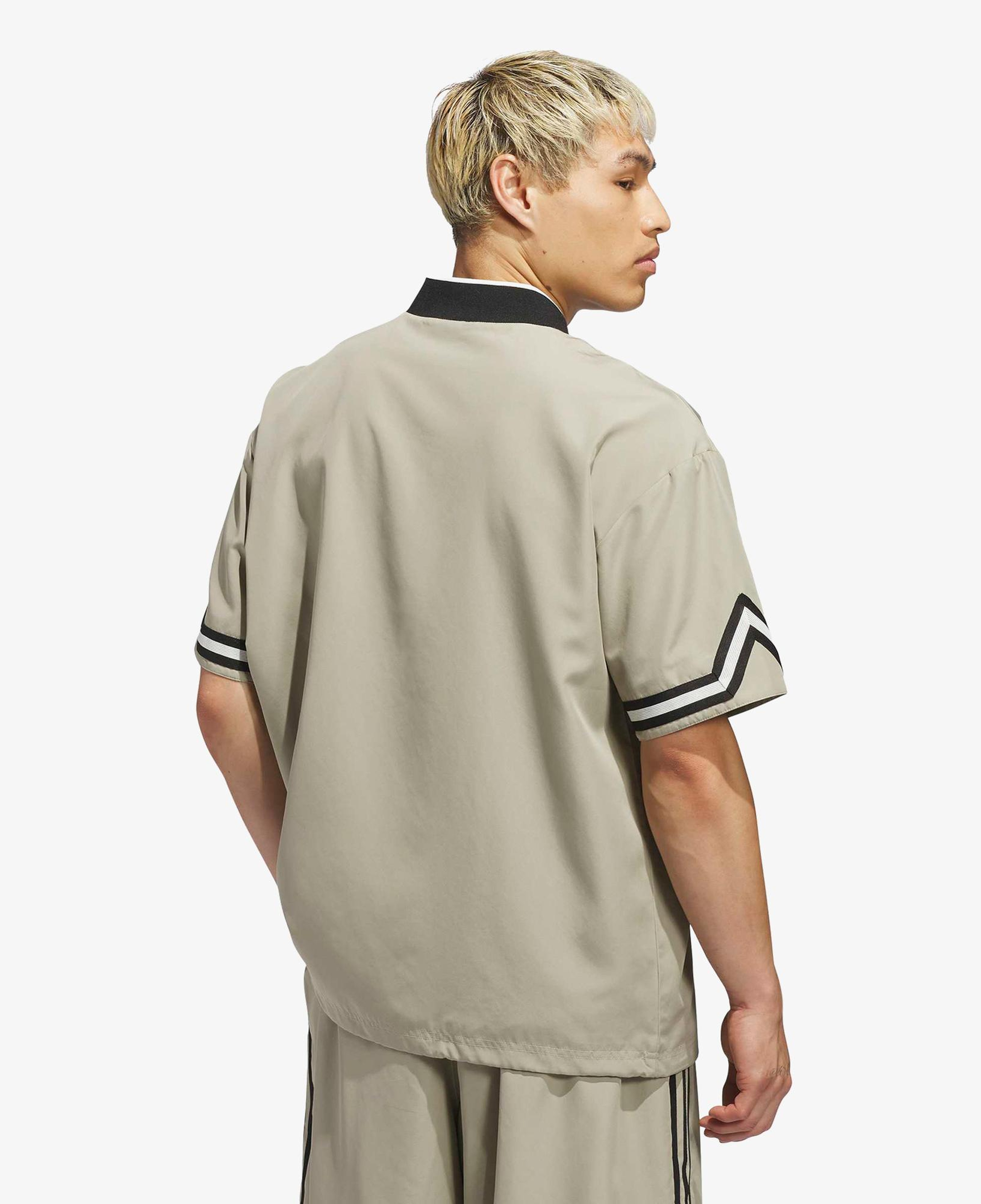 adidas Originals Basketball Warm Up Unisex Bej T-Shirt