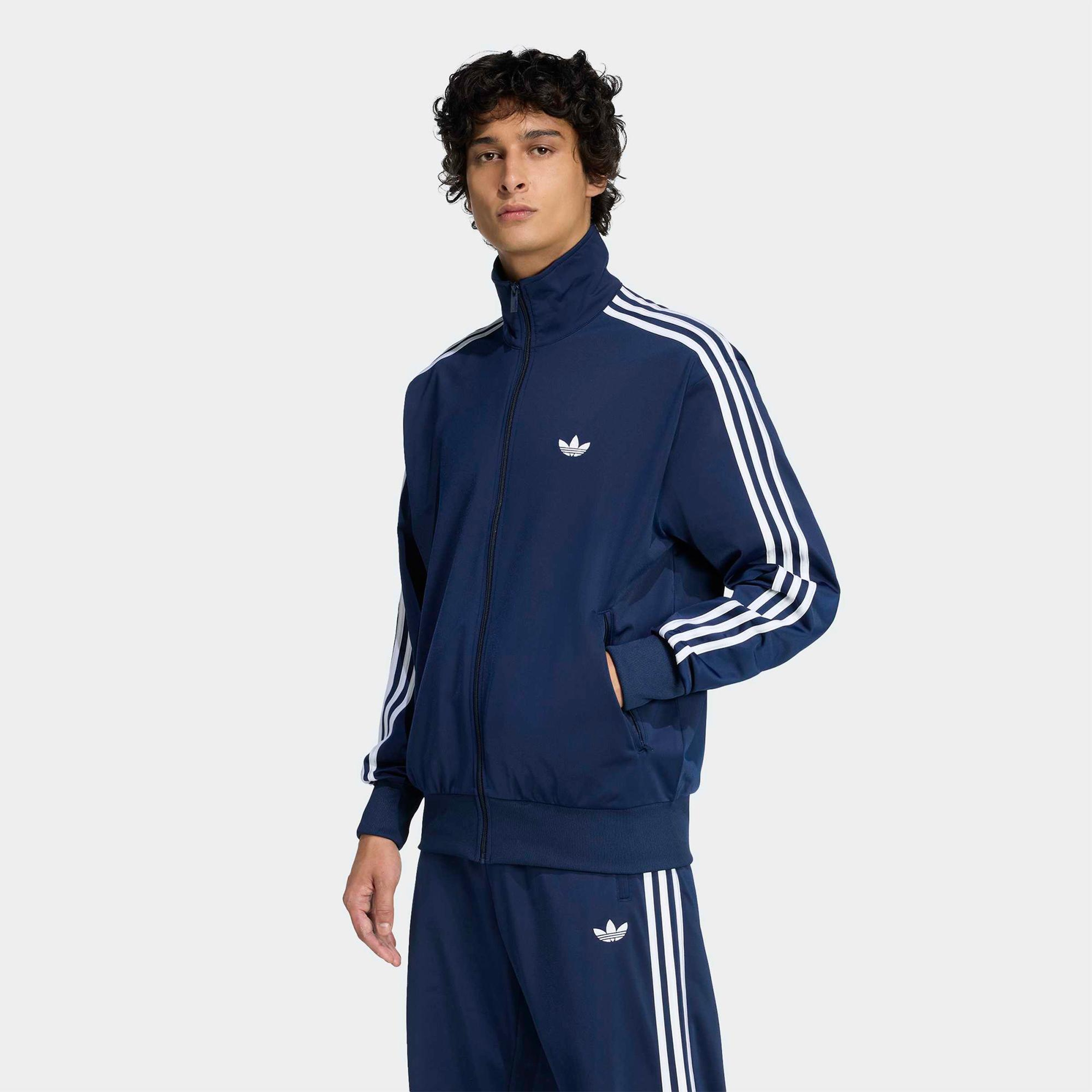 adidas Firebird Erkek Lacivert Eşofman Üstü