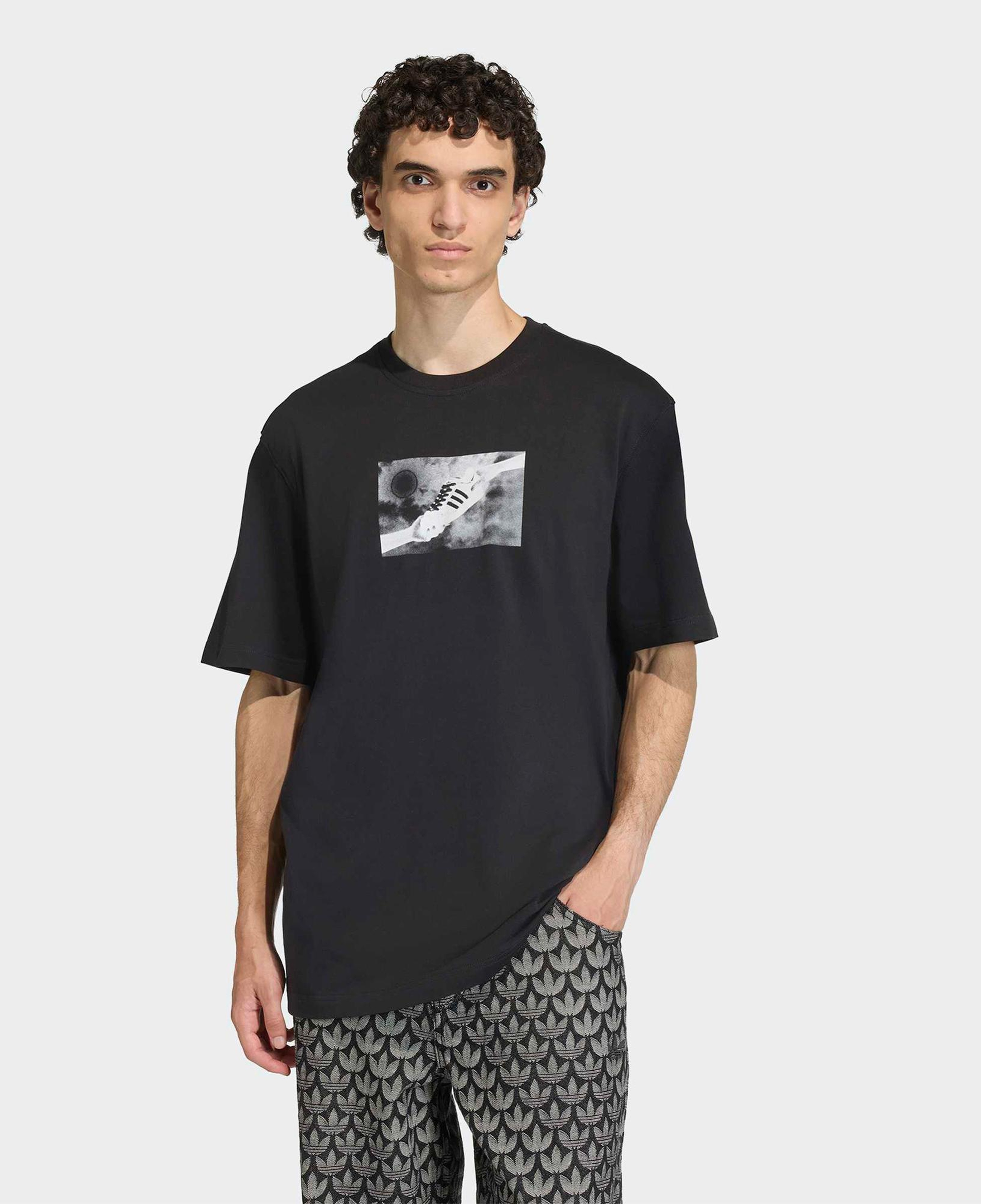 adidas Franchise Erkek Siyah T-Shirt