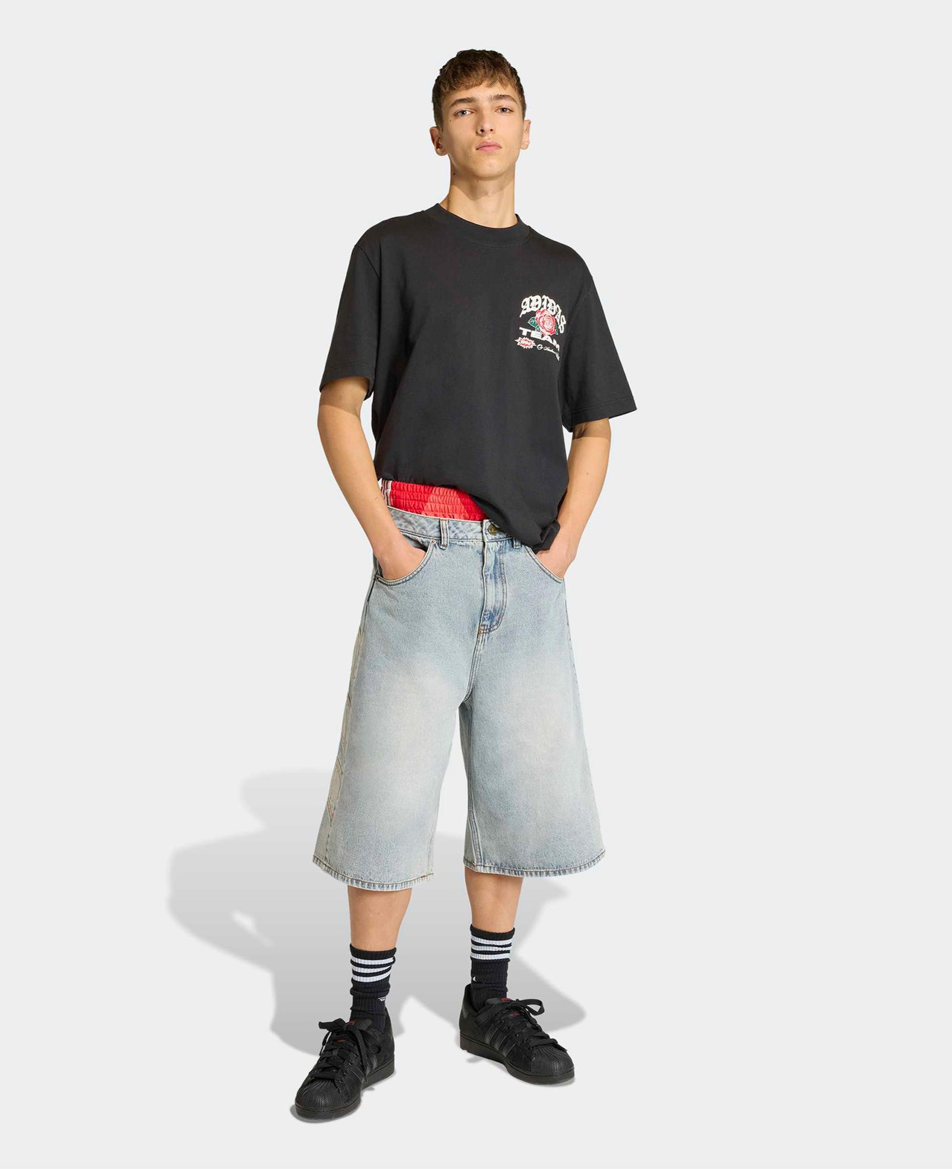 adidas Denim Erkek Mavi Şort