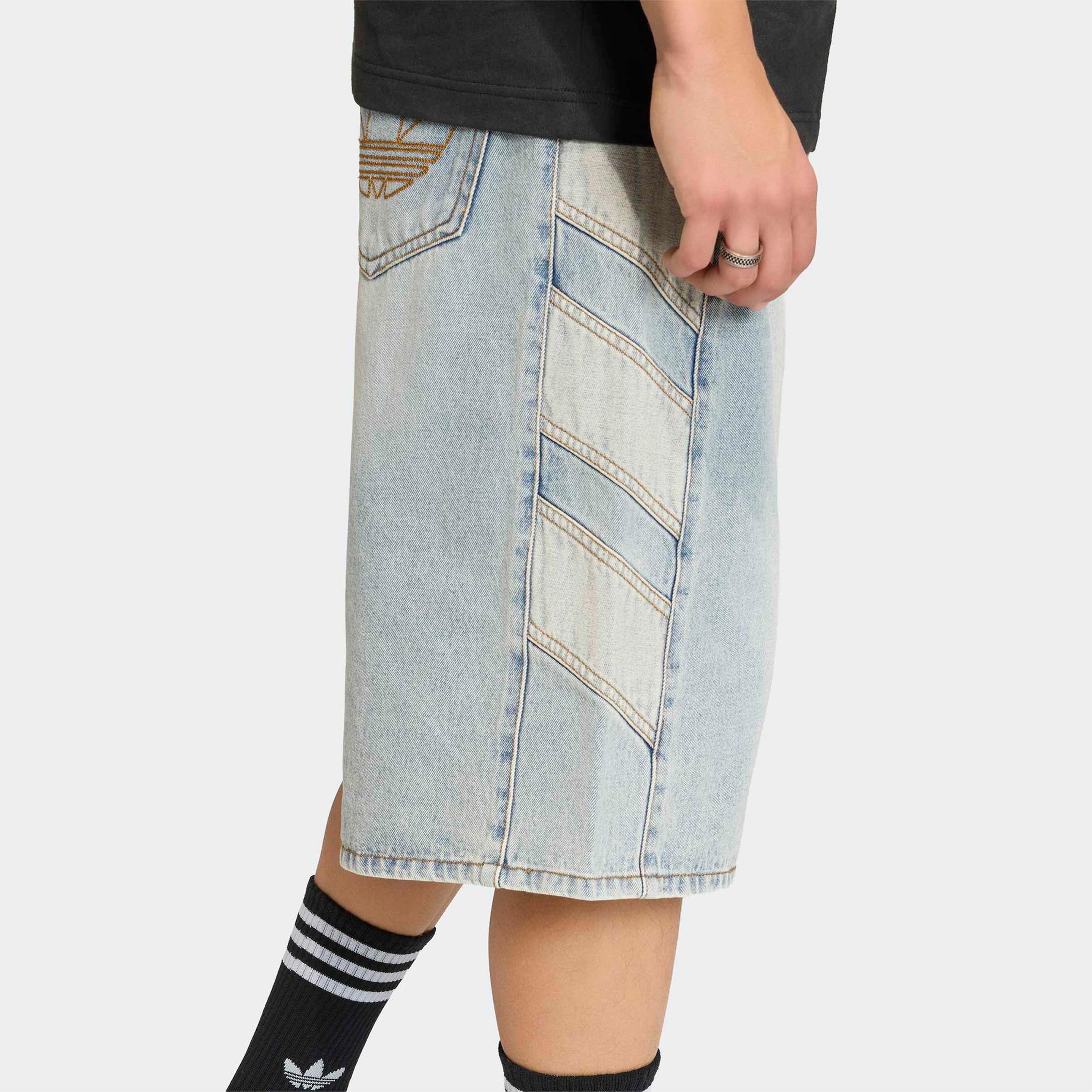 adidas Denim Erkek Mavi Şort