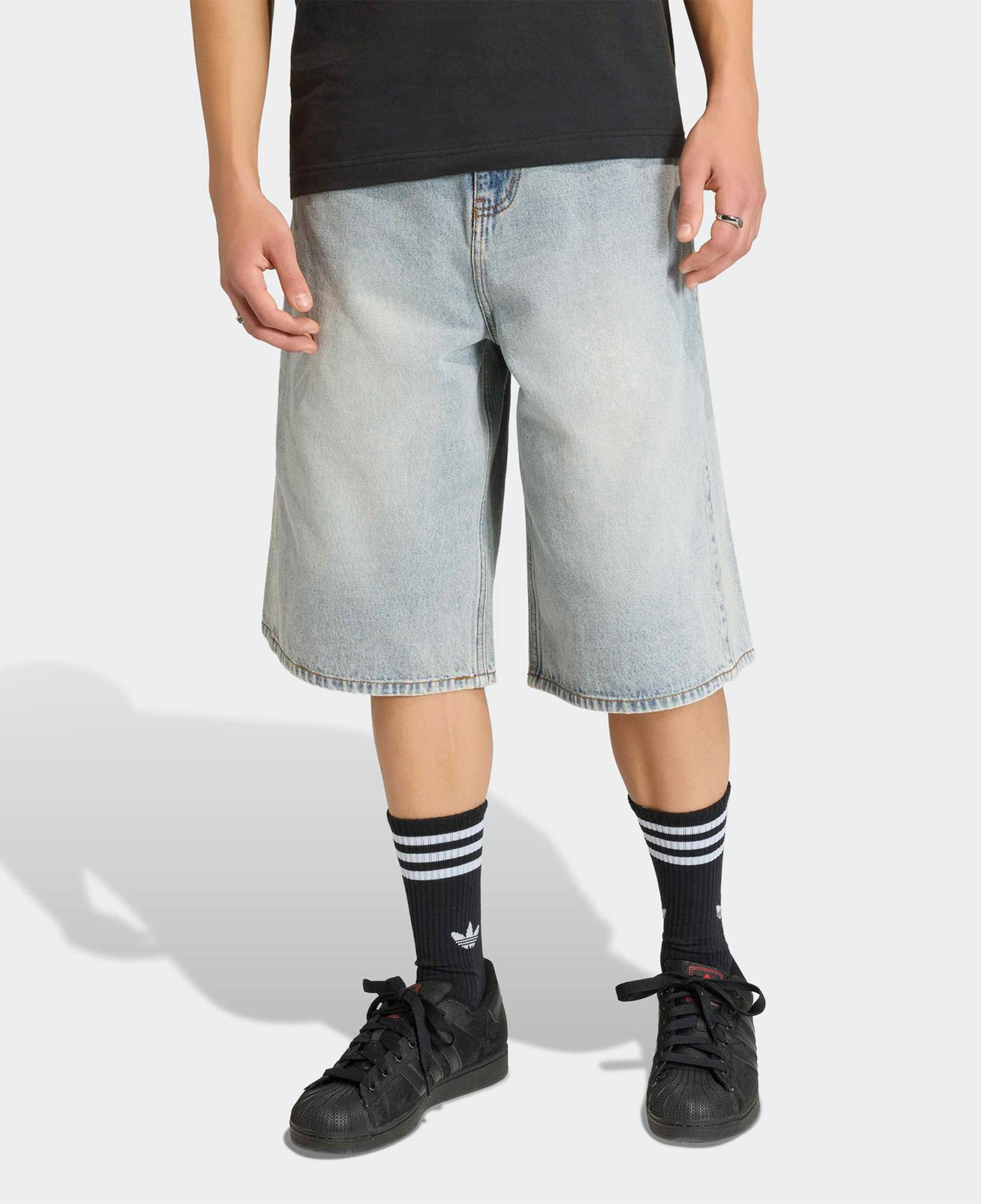 adidas Denim Erkek Mavi Şort
