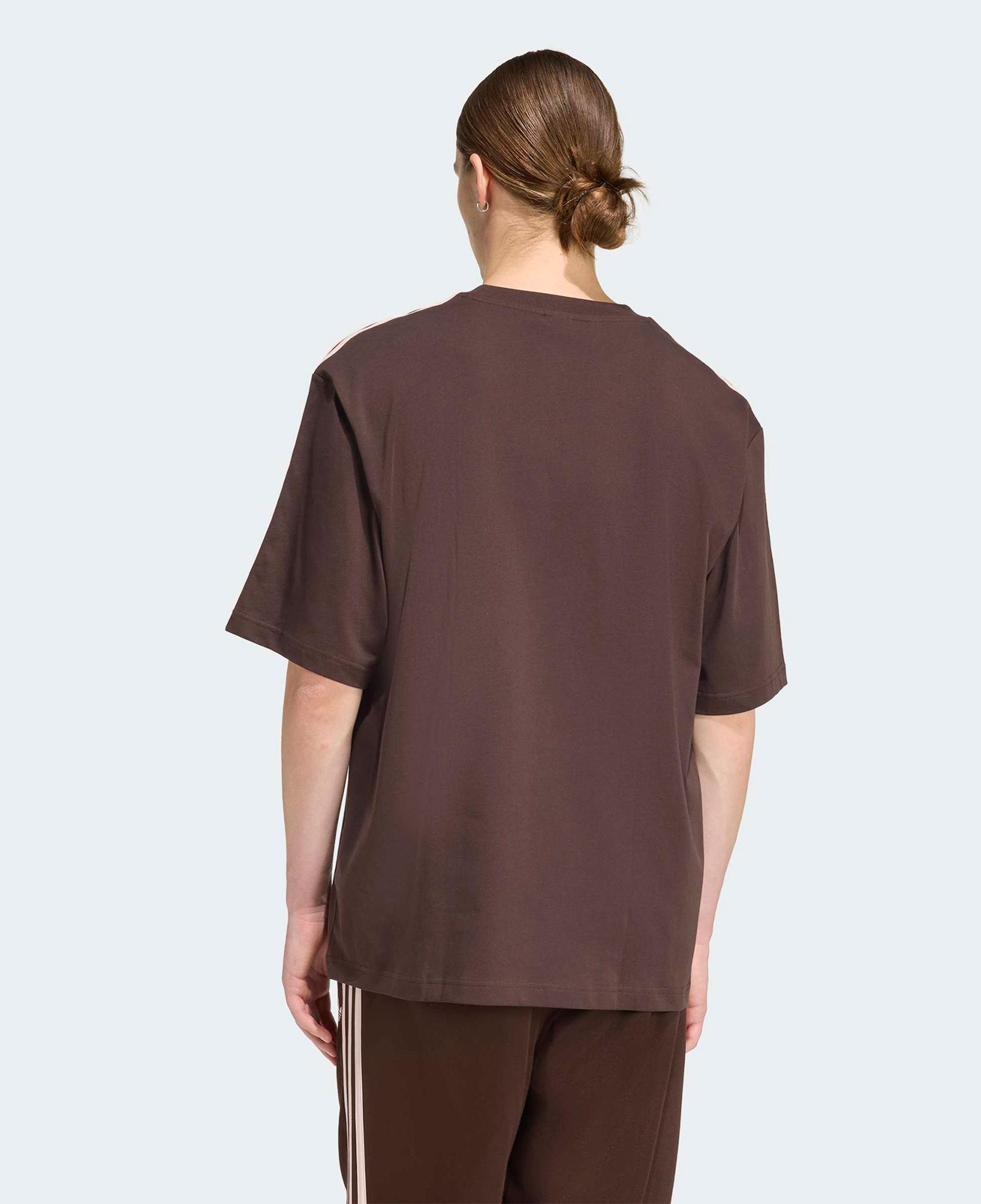 adidas Adicolor 3-Stripes Erkek Kahverengi T-Shirt