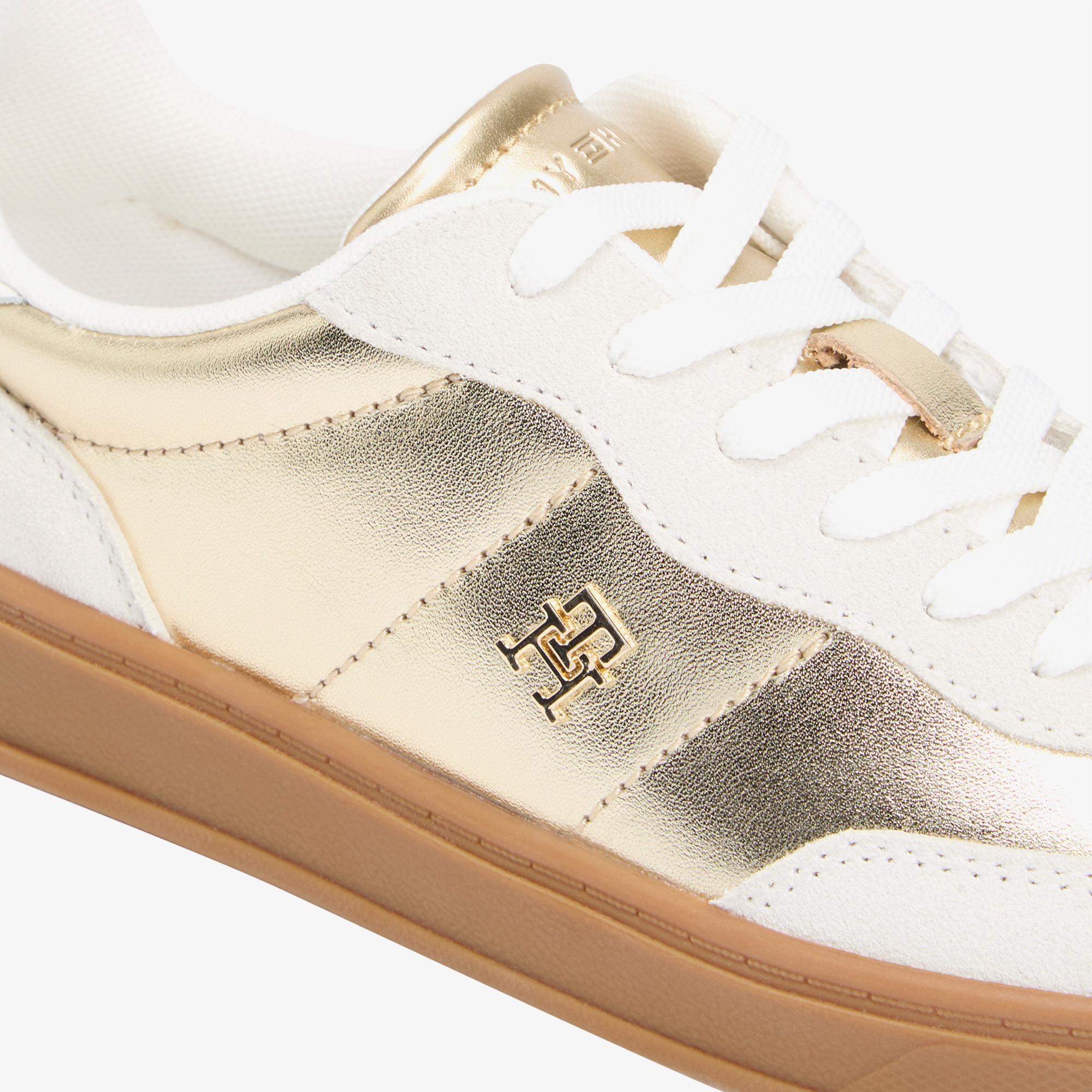Tommy Hilfiger Jackie Kadın Altın Sneaker