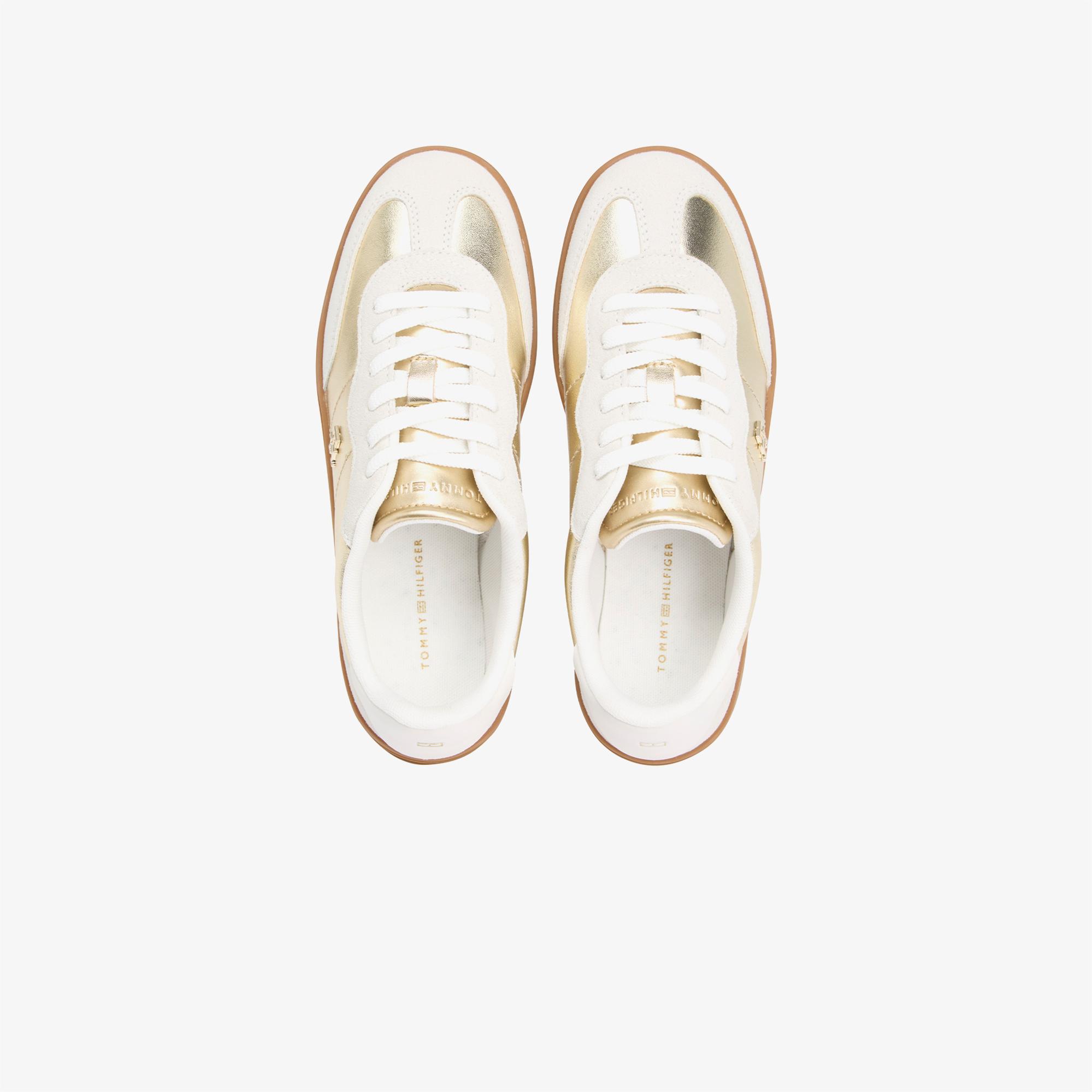 Tommy Hilfiger Jackie Kadın Altın Sneaker